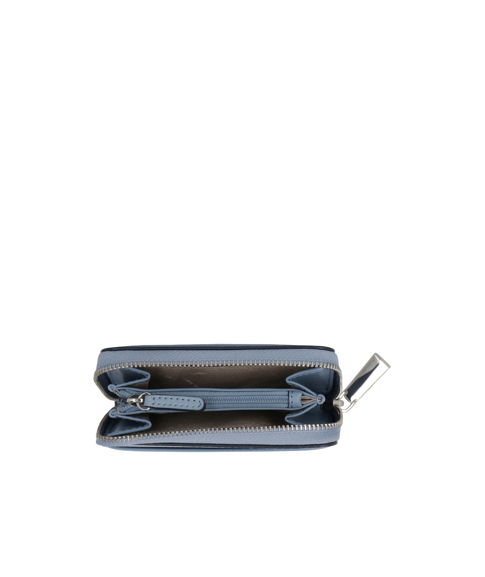 Shop Michael Michael Kors Jet Set Cardholder In Blue