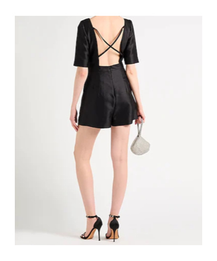 Max Mara Playsuits In Black