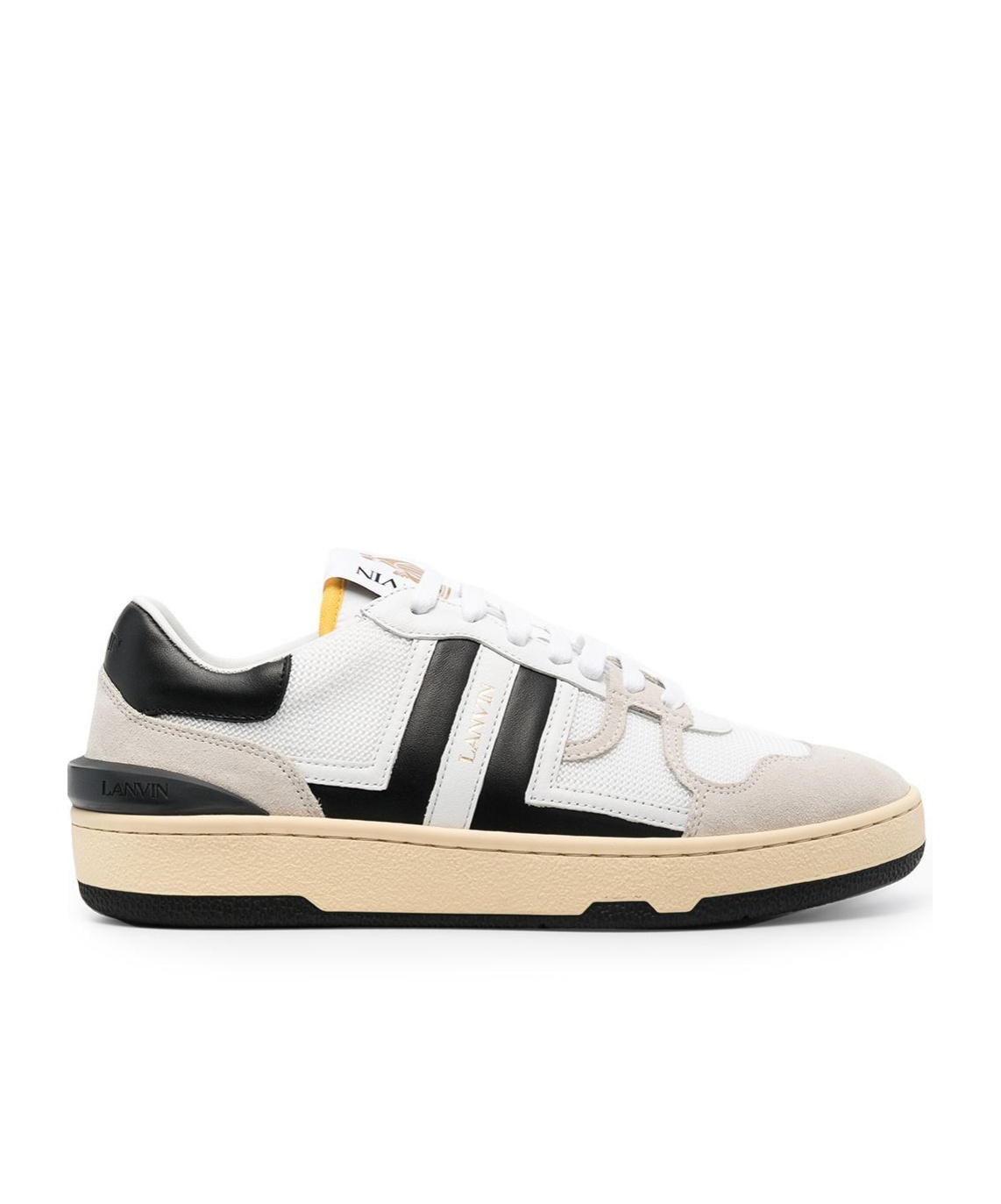 Lanvin Lace-up Low-top Casual Shoes In Multi