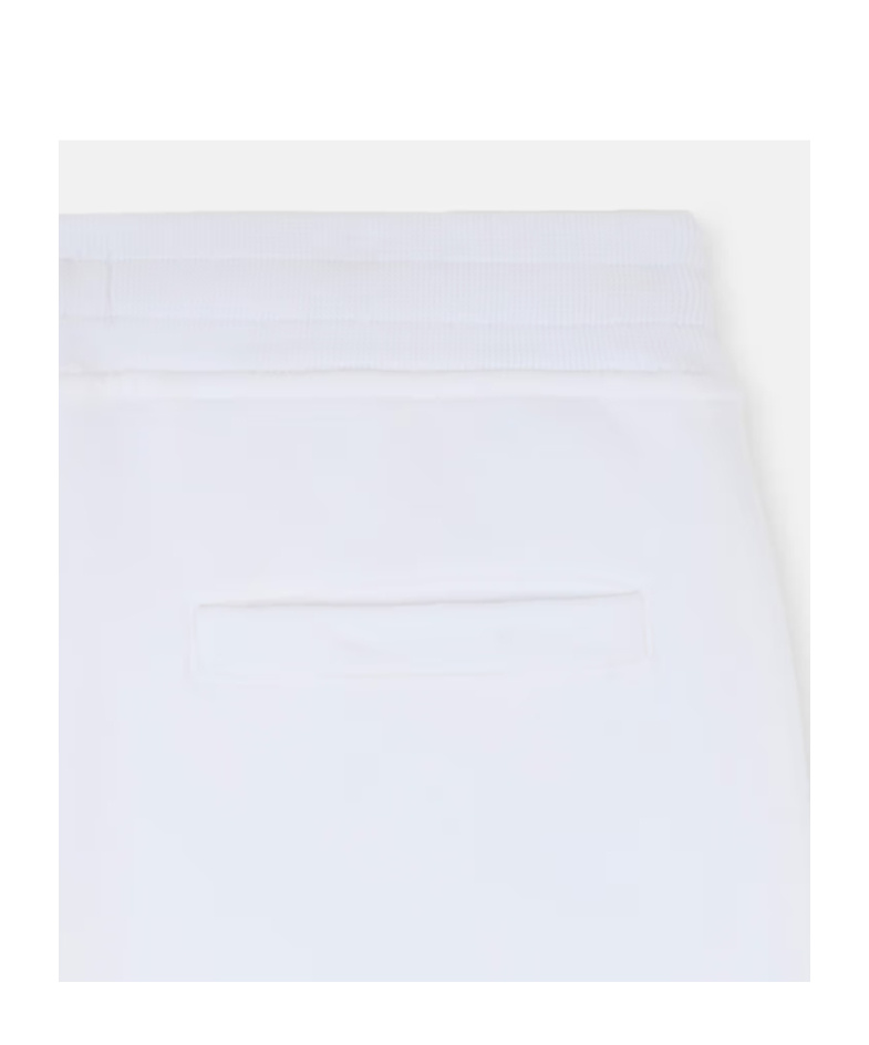 Stone Island Elastic Waist Sweatpants In White