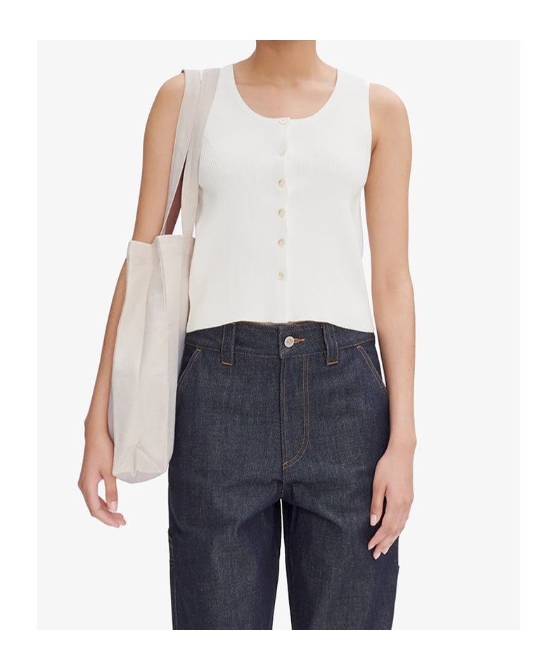 Apc Ambre Tank Top In White