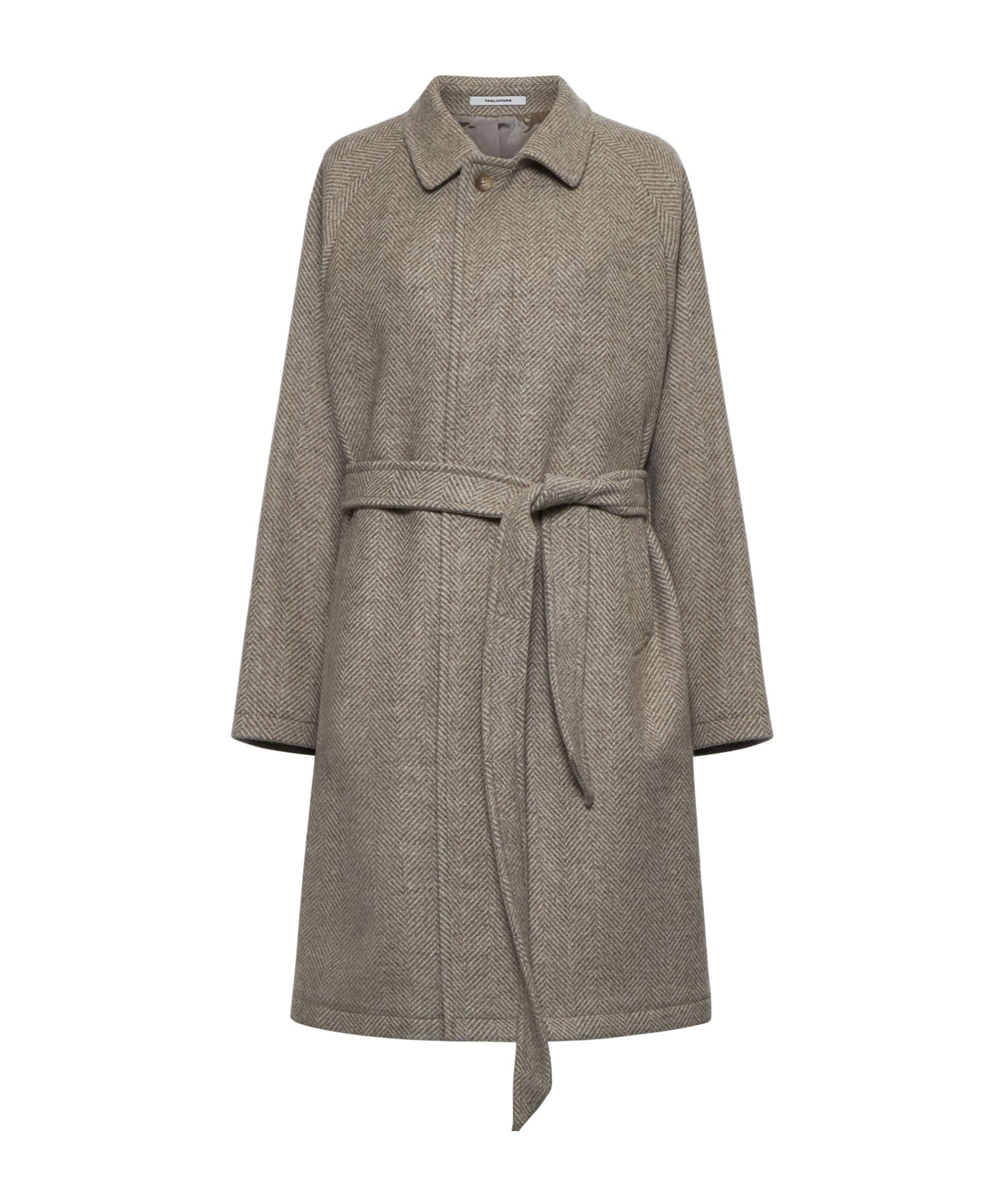Tagliatore Coats In Gray
