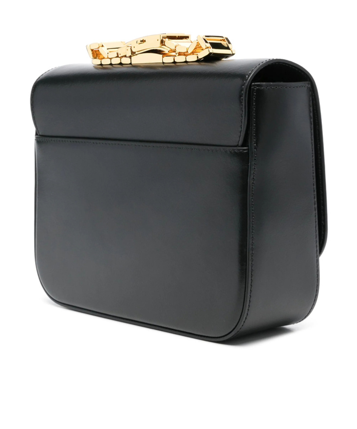 Sacai Flip Shoulder Bag In Black