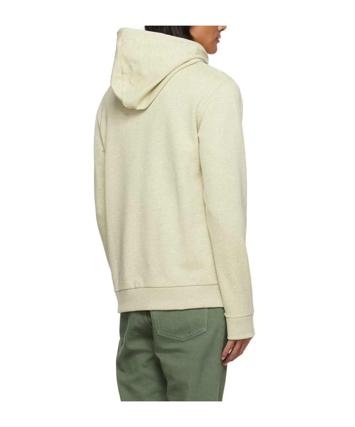 Apc A.p.c. Item H Drawstring Long-sleeved Hoodie In Nude