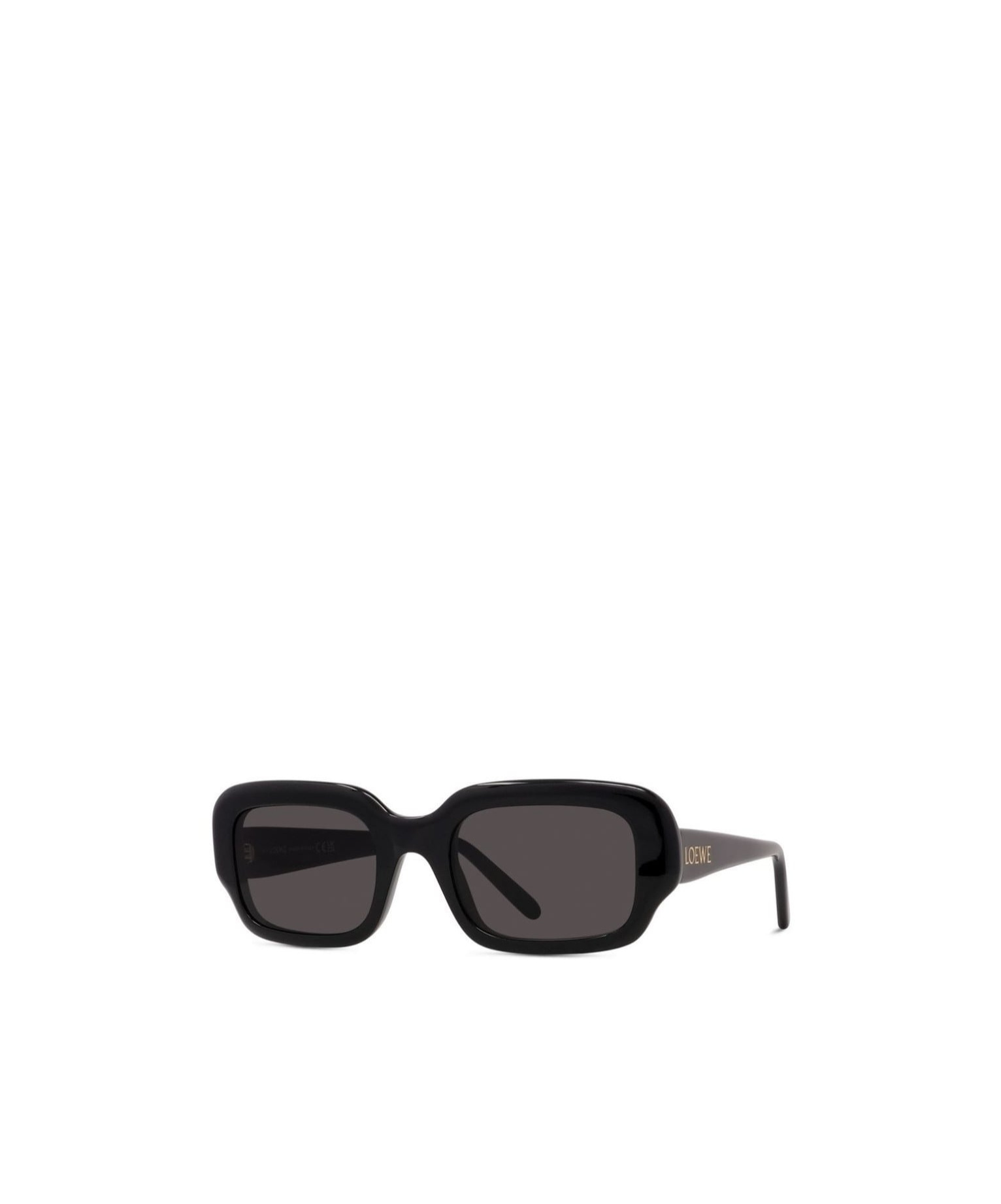 Loewe 51mm Rectangular Sunglasses In Black
