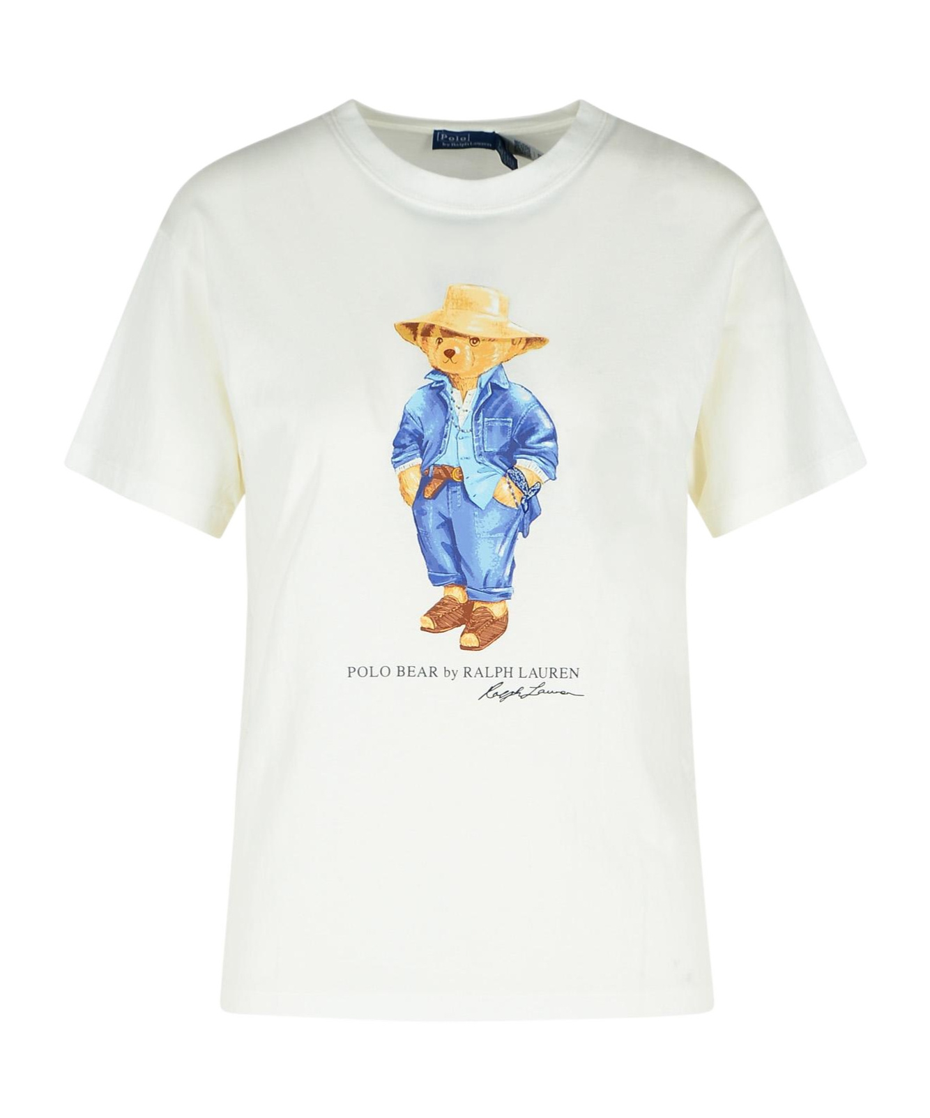 Shop Polo Ralph Lauren Polo Bear T-shirt In White