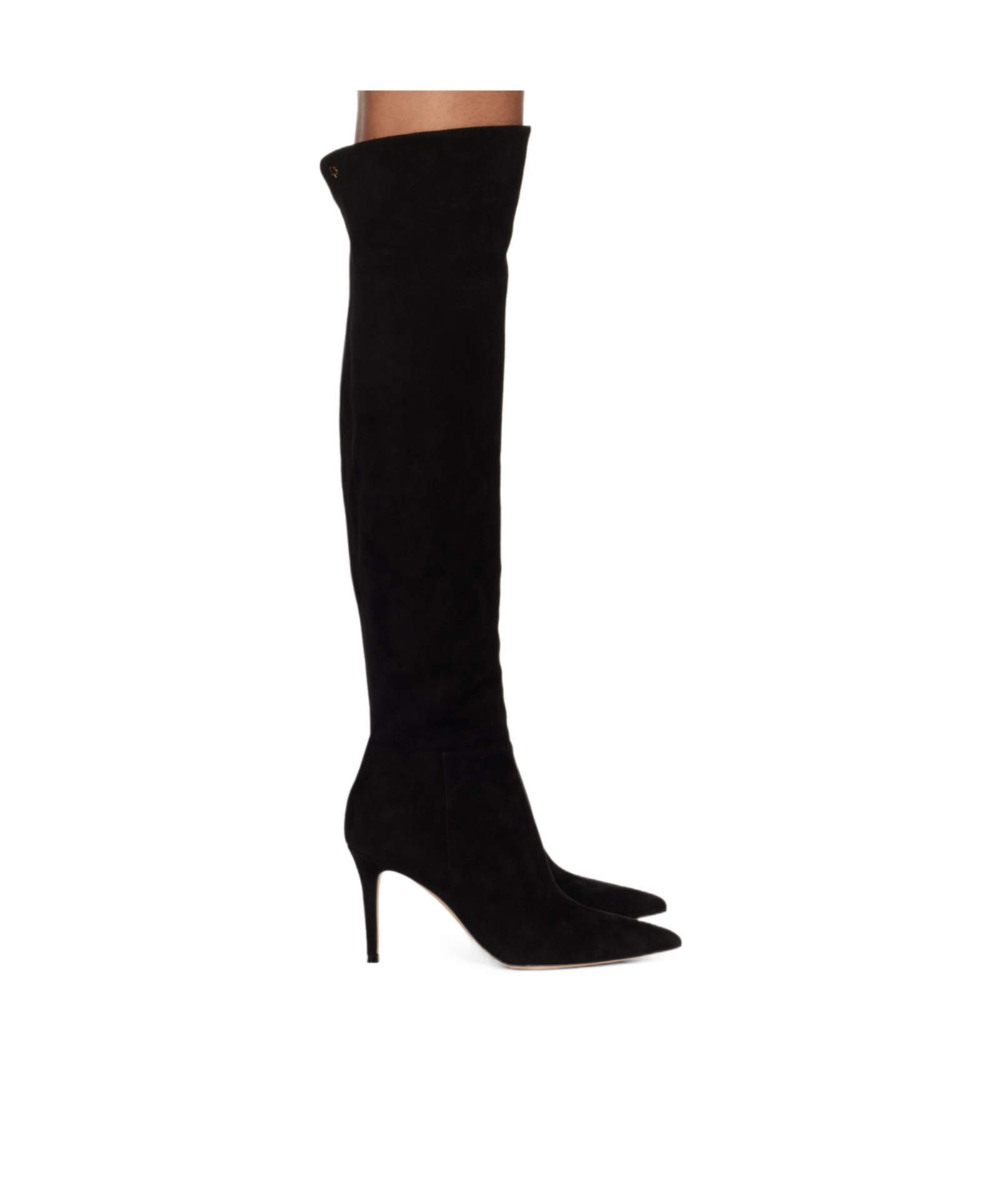 GIANVITO ROSSI POINTED HIGH-HEELED BOOTS