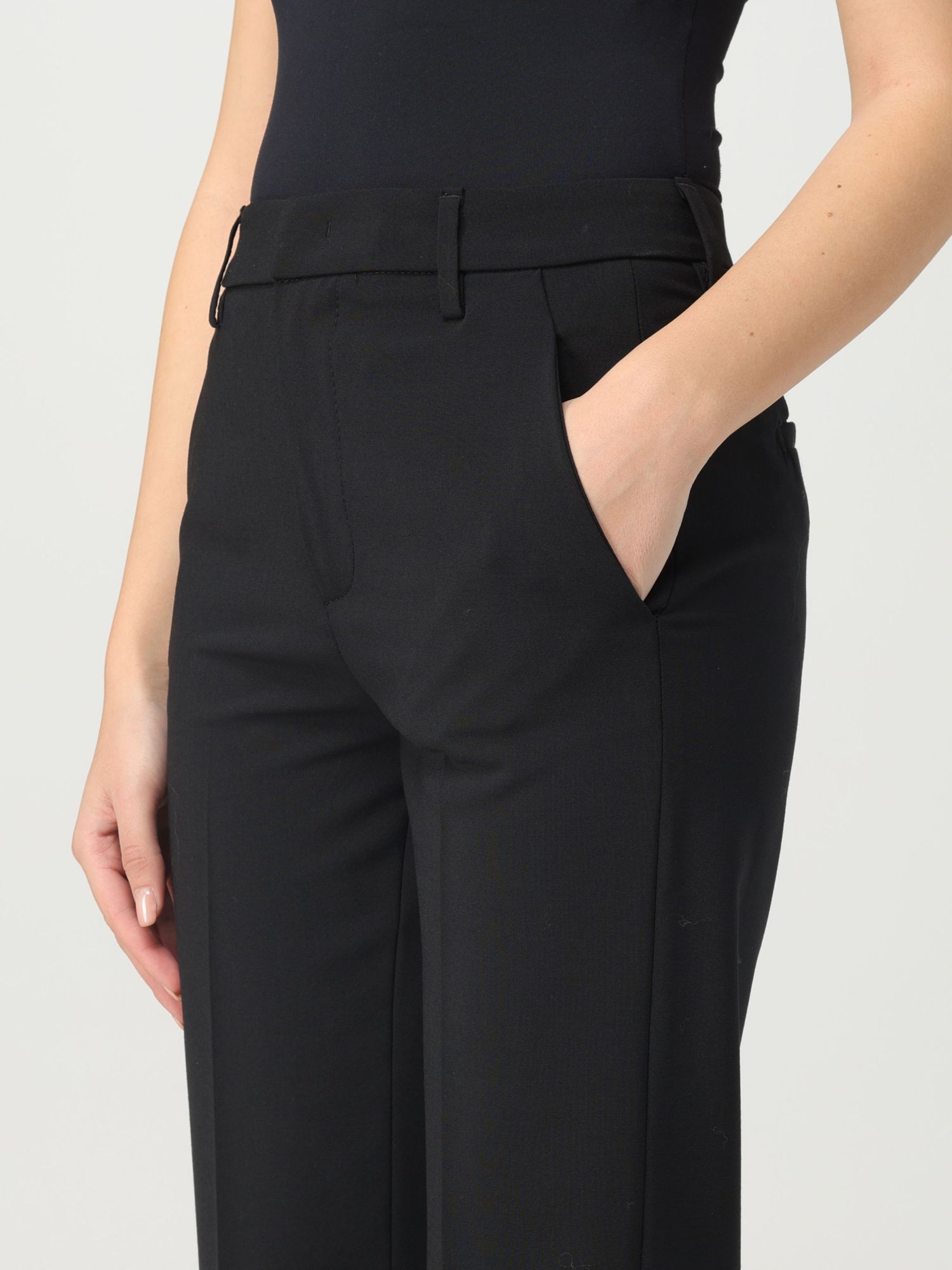 Dondup Patty Stretch Trousers In Black