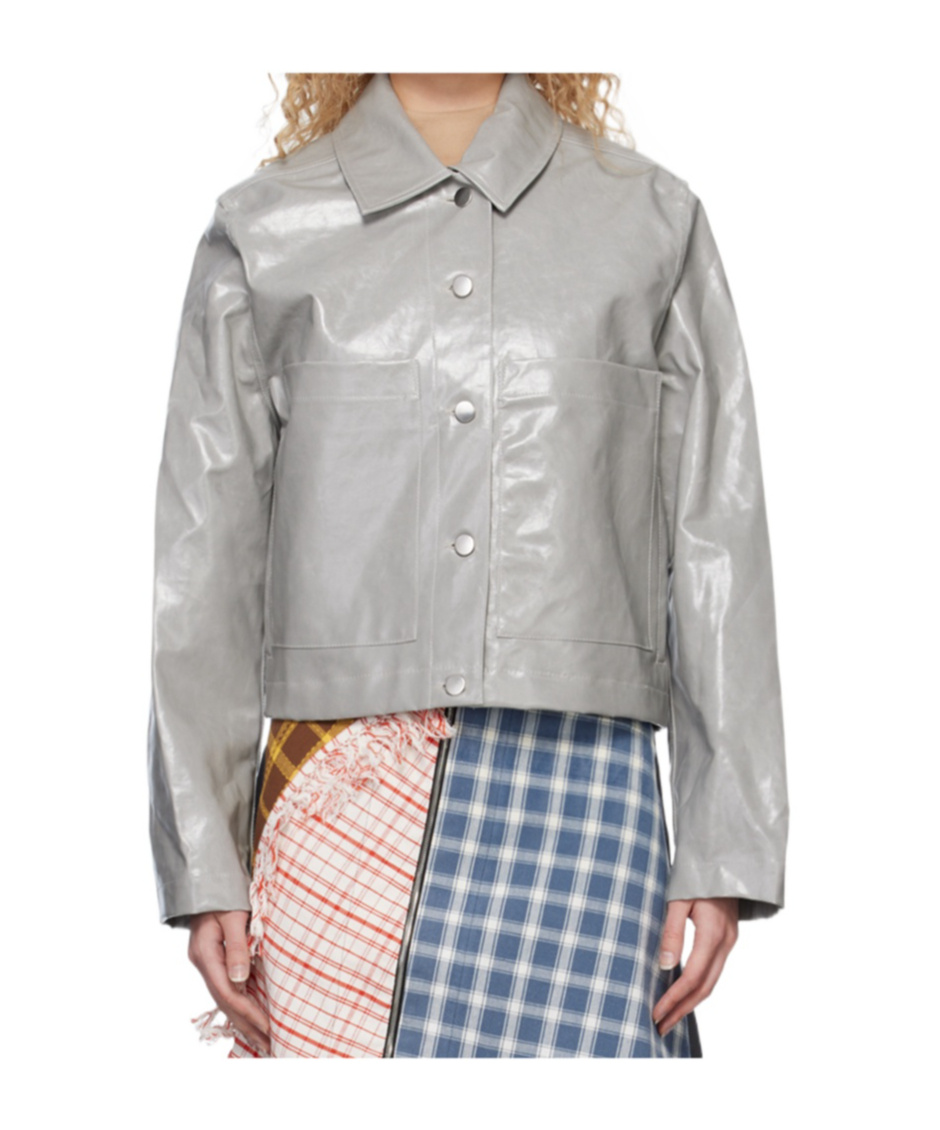 Song For The Mute Ssense Exclusive Gray Jacket In Gray