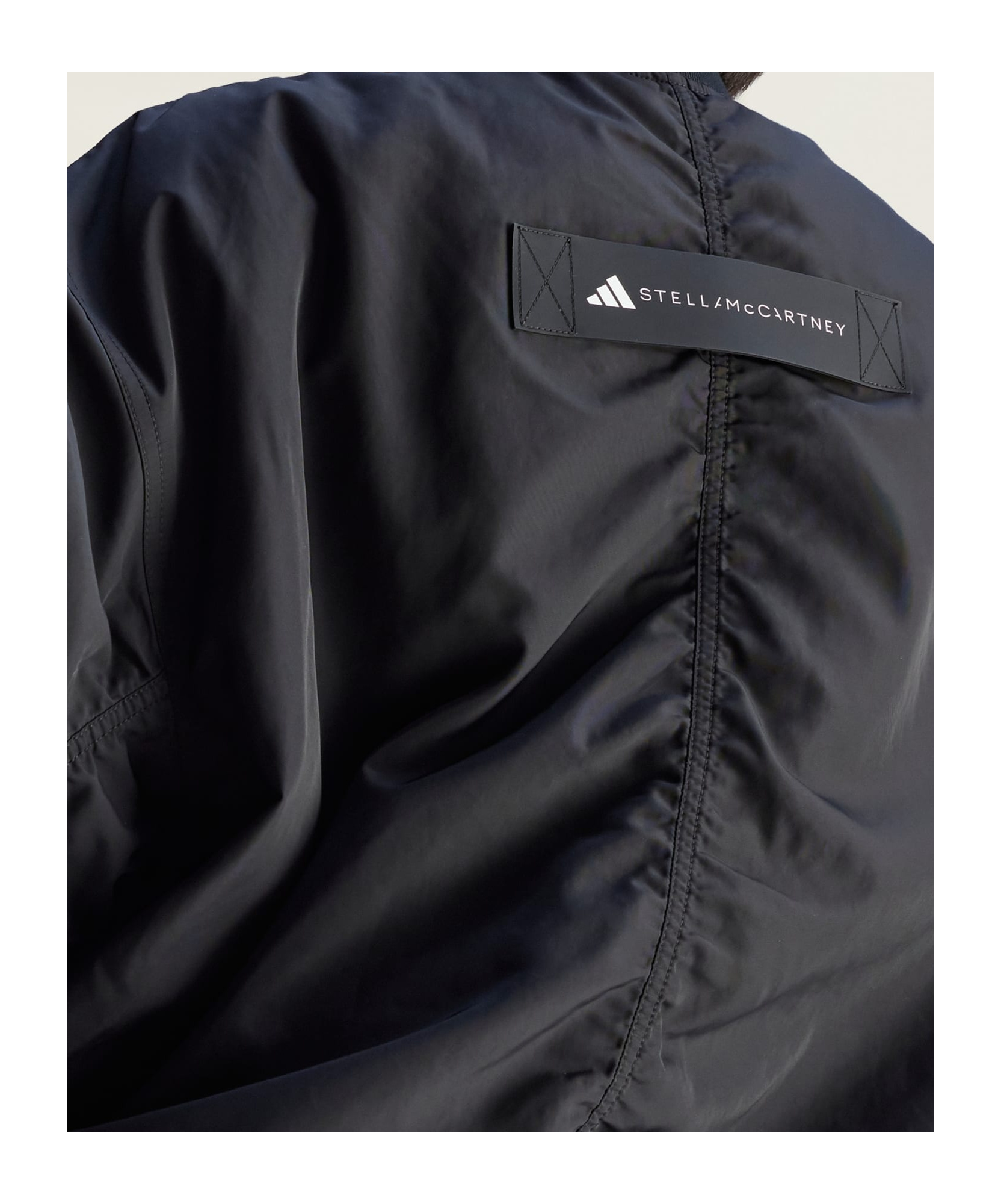 Adidas By Stella Mccartney Sportswear Woven Bomber In Black