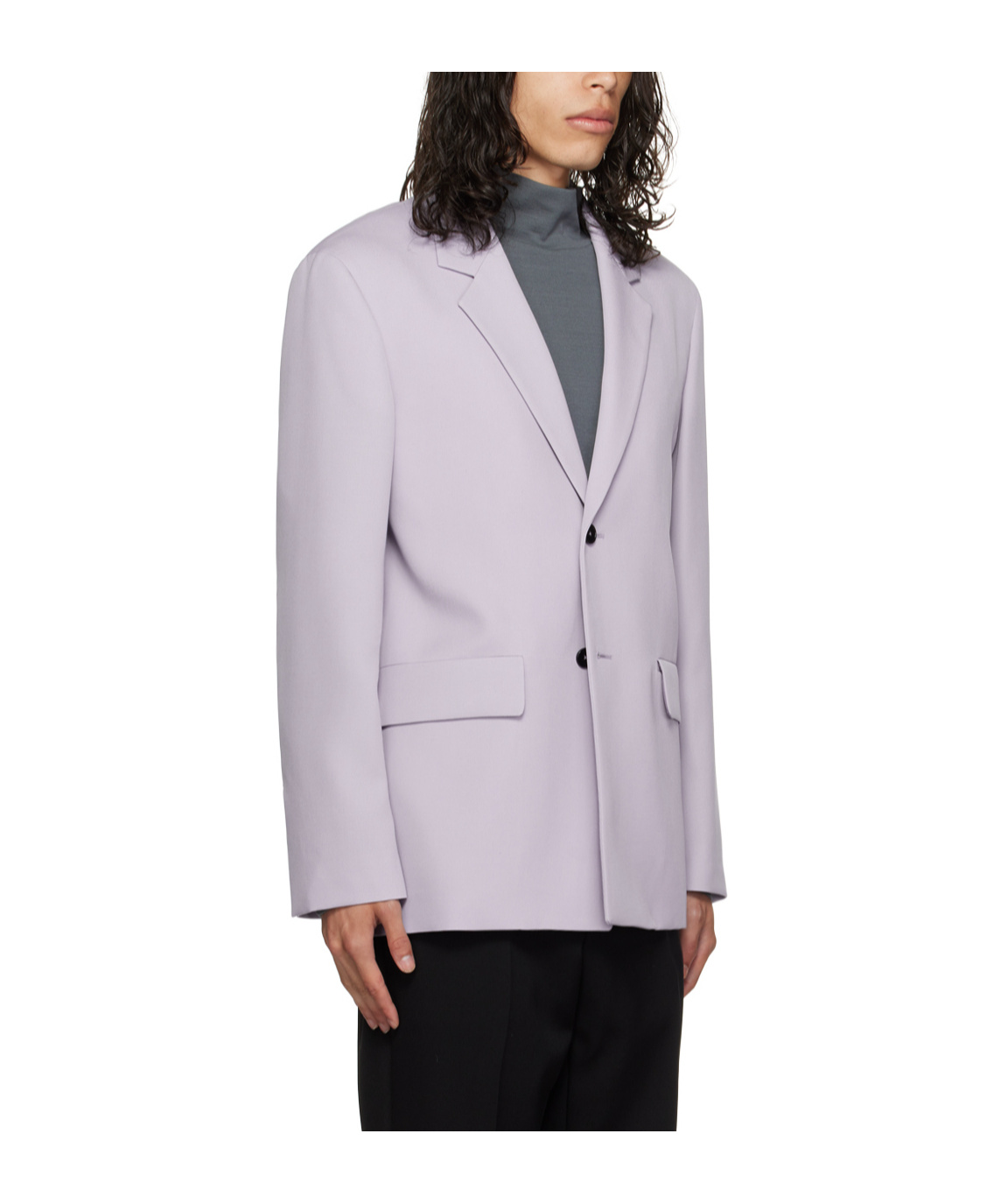 Jil Sander Single-breasted Suit Jacket In Multicolor
