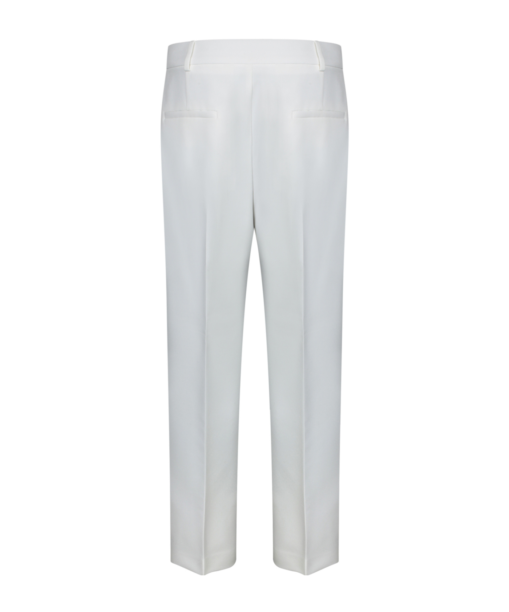 Moschino Jeans High-waisted Stretch Pants In White