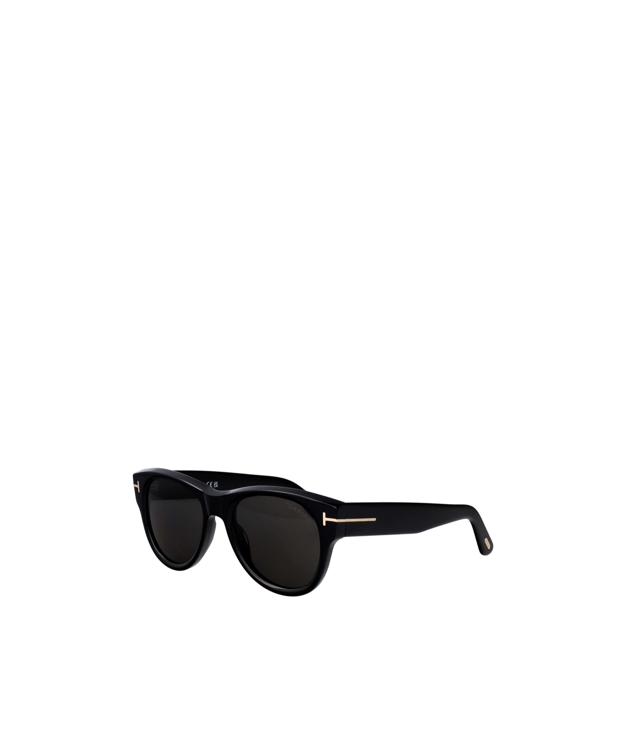 Tom Ford Eyewear Round Frame Sunglasses In Black