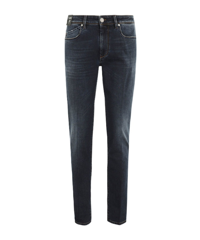 Re-hash Belt-loop Jeans In Black