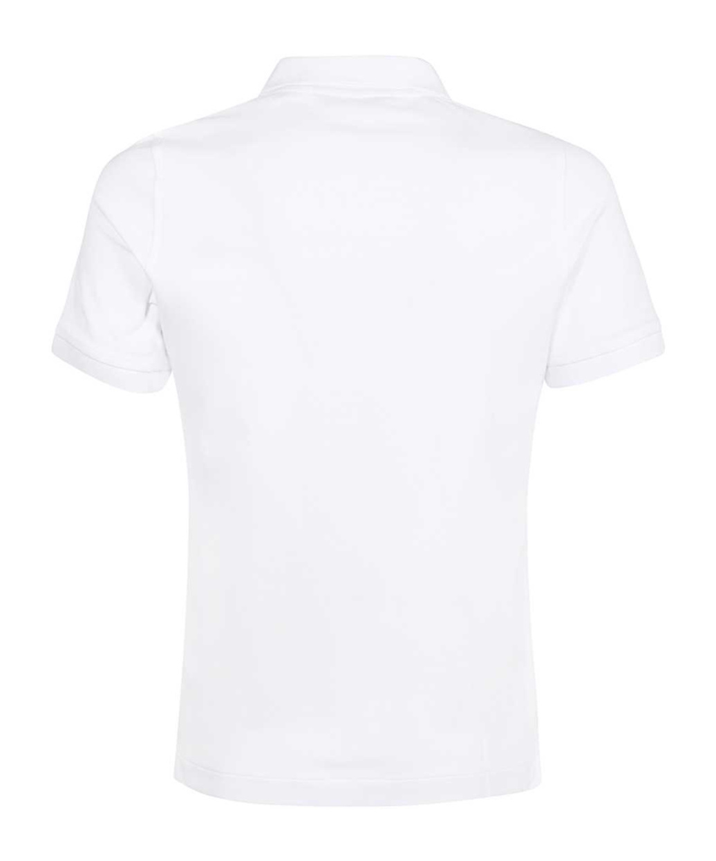 K-way Short-sleeved Polo Shirt In White