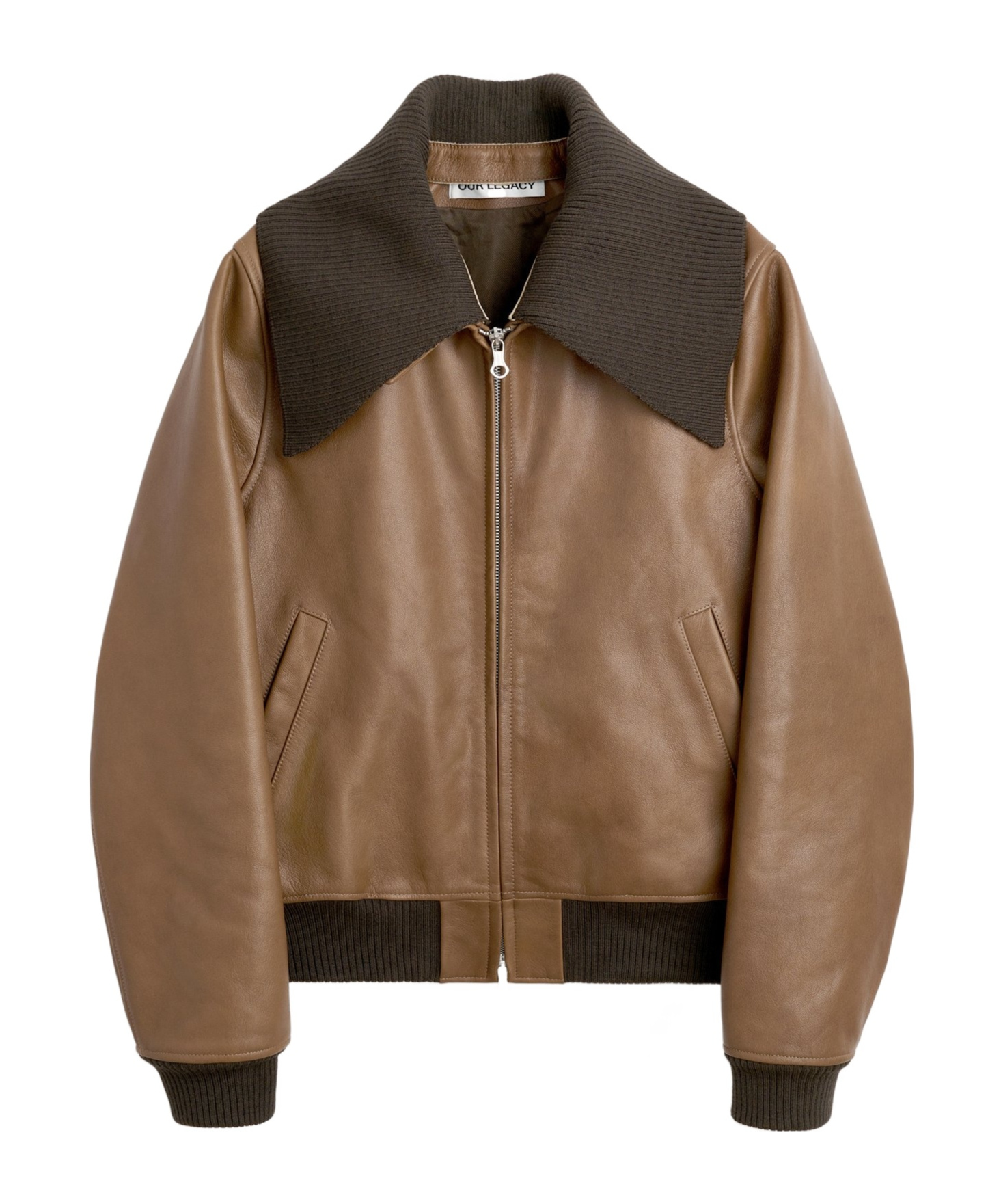 Our Legacy Pharos Leather Bomber Jacket