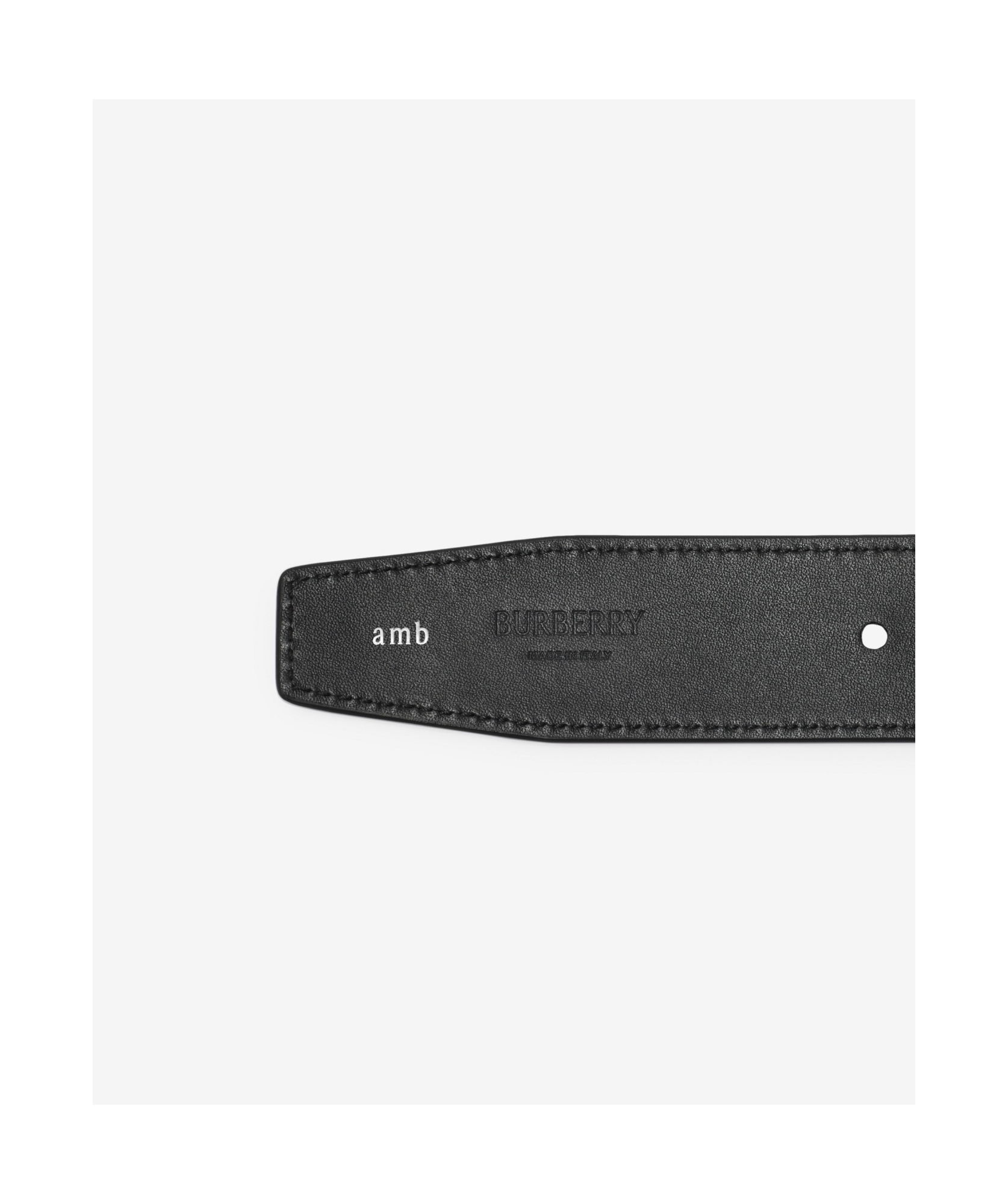 Burberry Checked Belt In Multicolor