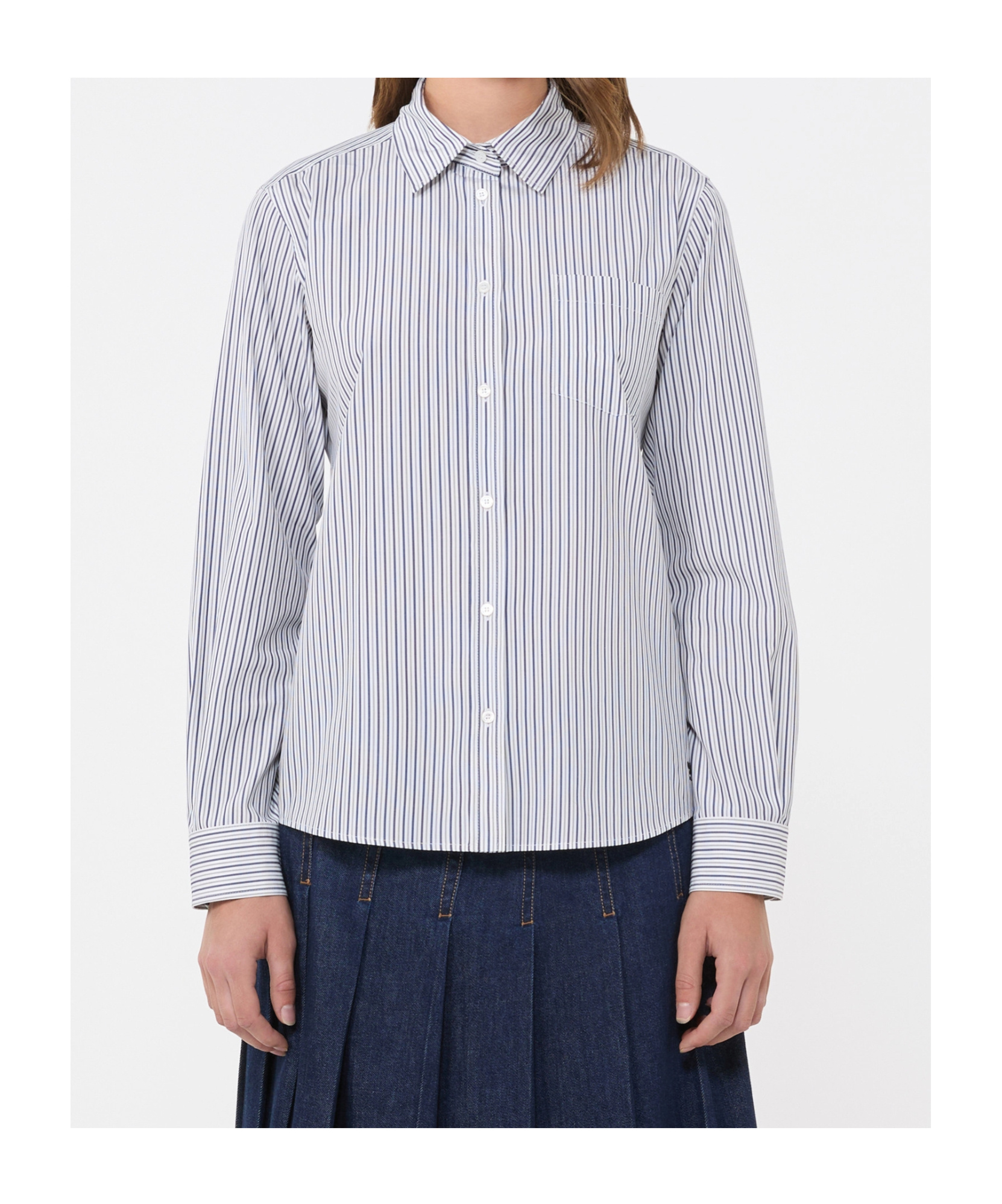 Weekend Max Mara Max Mara Weekend Shirts In Blue
