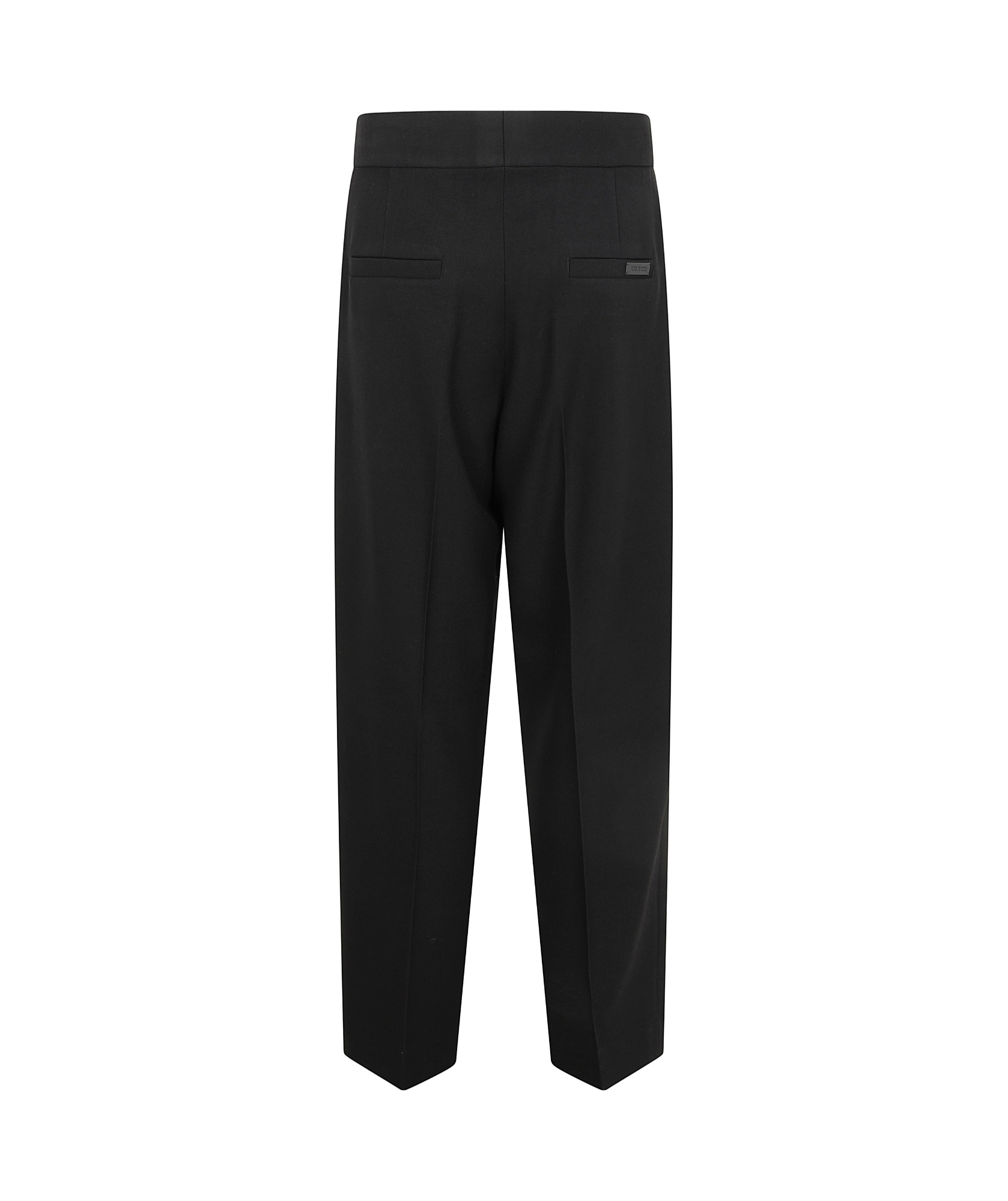 Fear Of God Single Pleat Eternal Trousers In Black