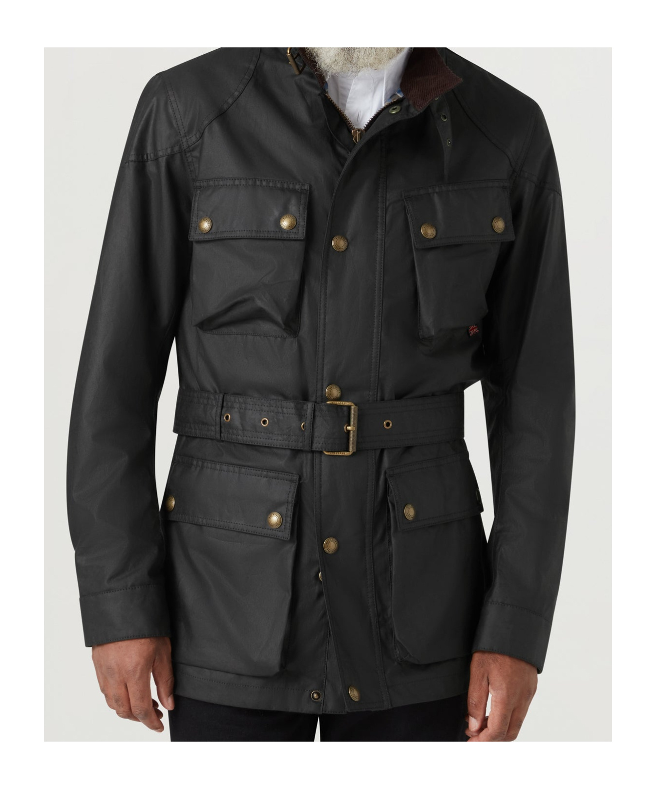 Belstaff Men Trailmaster Waterproof Jacket In Black