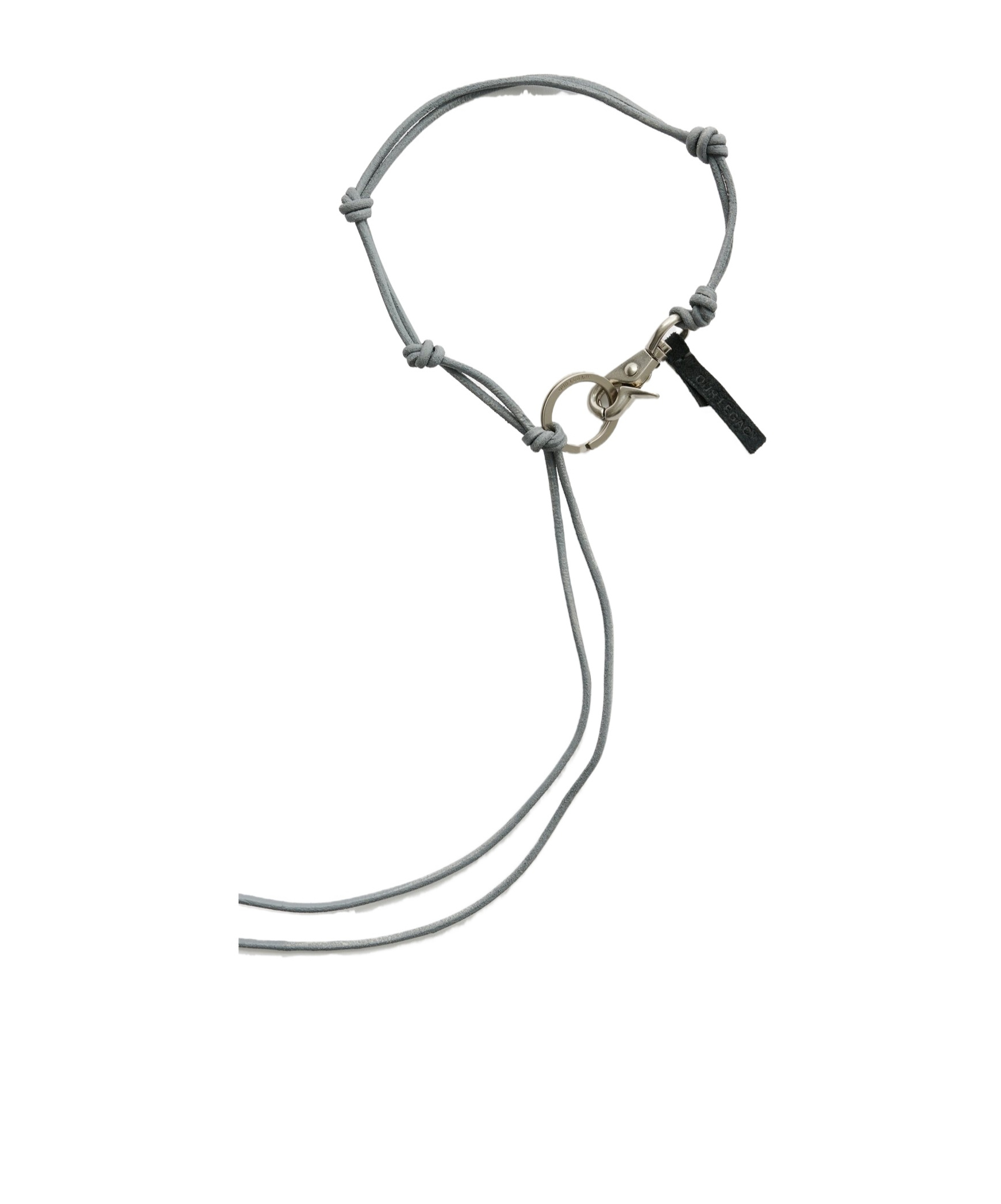 Our Legacy Ladon Keychain In Gray