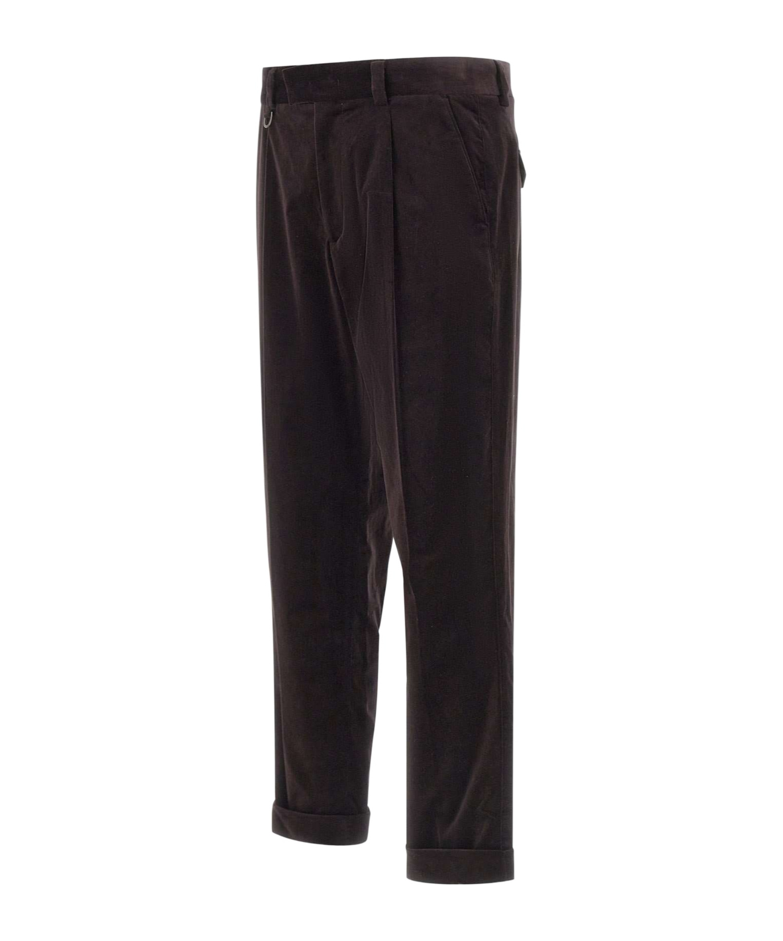 Paolo Pecora Straight-leg Trousers In Brown