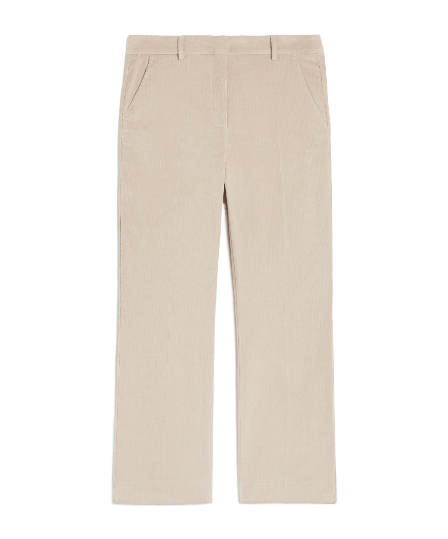 Weekend Max Mara Corduroy Pants In Neutral