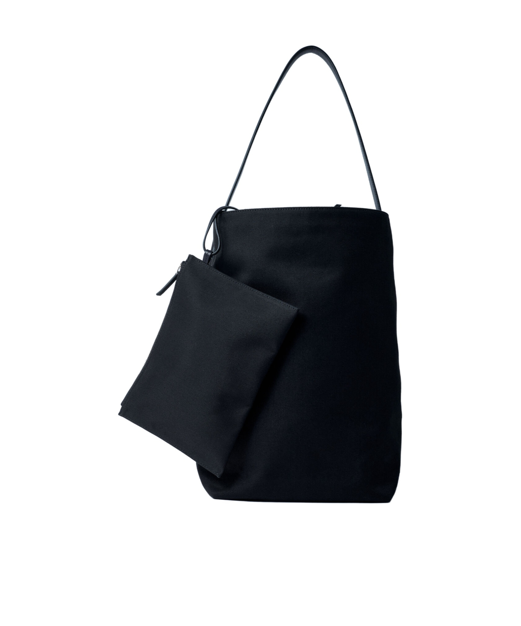 The Row Large N/s Park Tote Bag In Black
