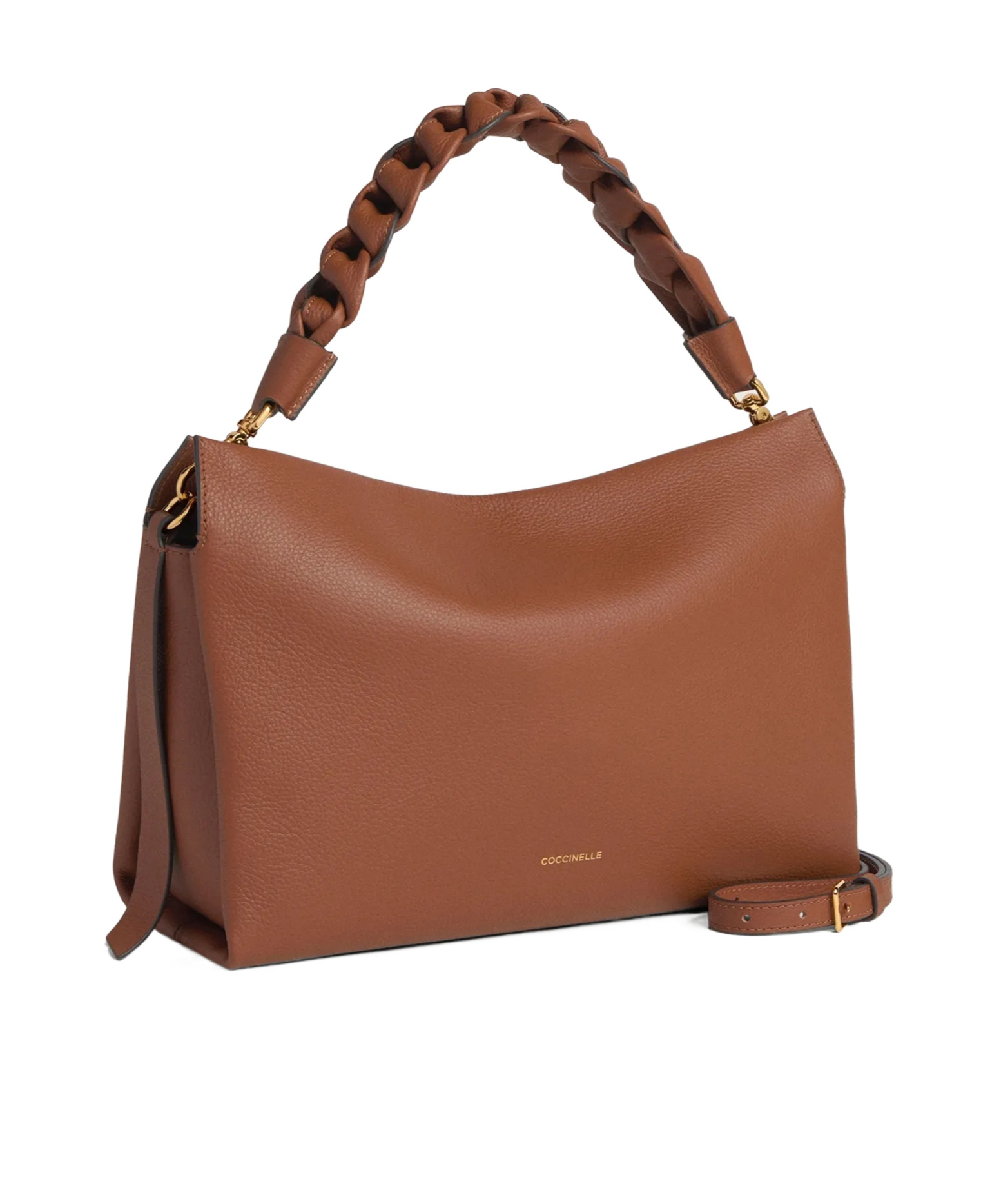 Coccinelle Borsa A Spalla In Pelle Double Boheme Small In Multi