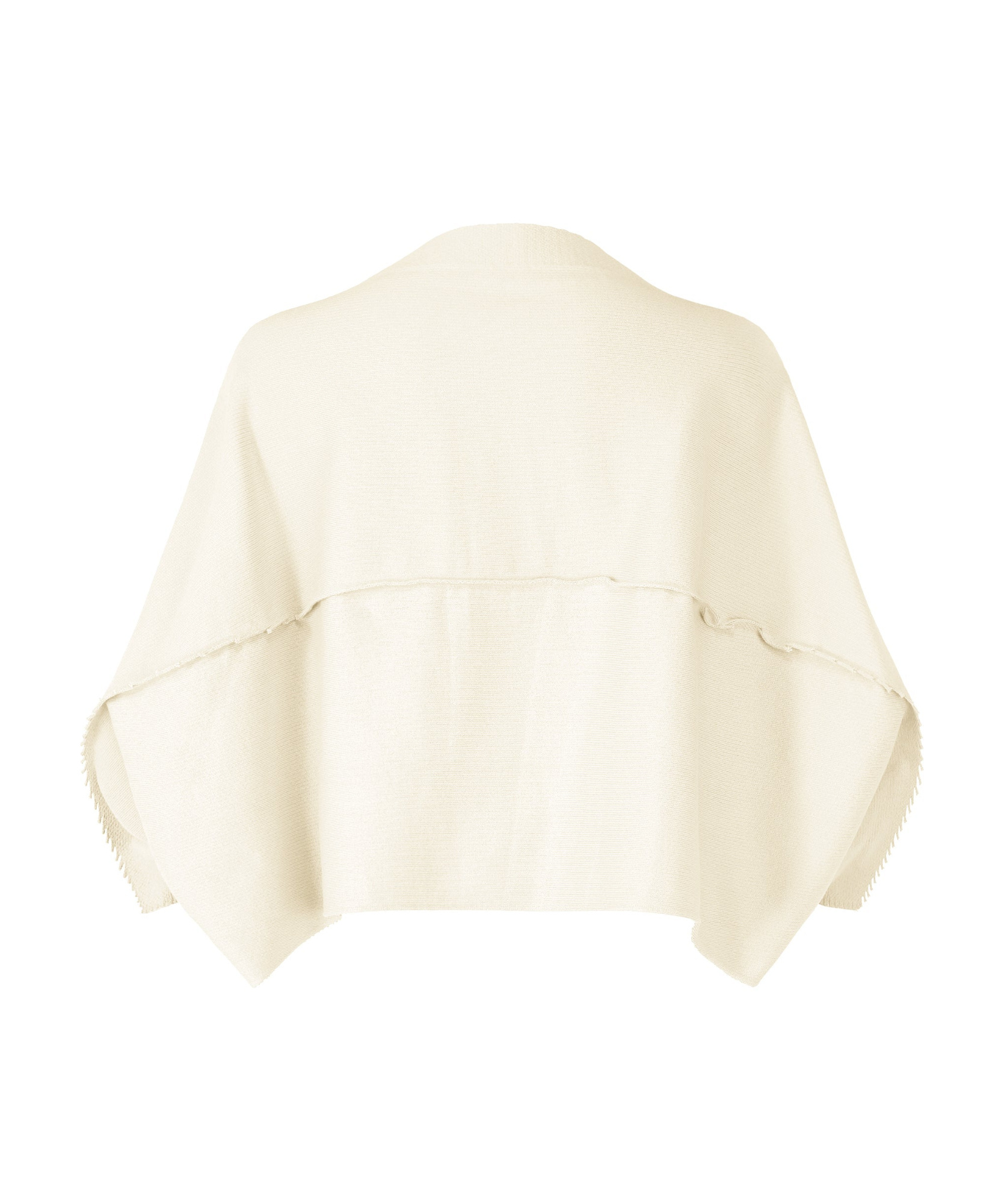 Issey Miyake Lapel Knitted Cardigan In White