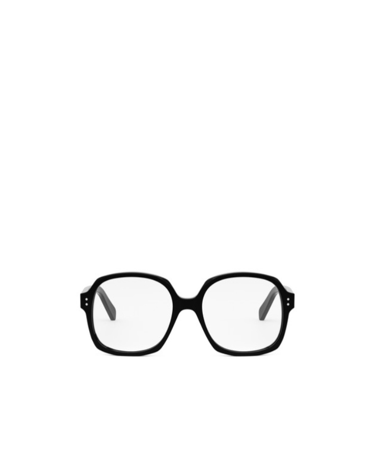 Celine Logo Flat Mirror In Black