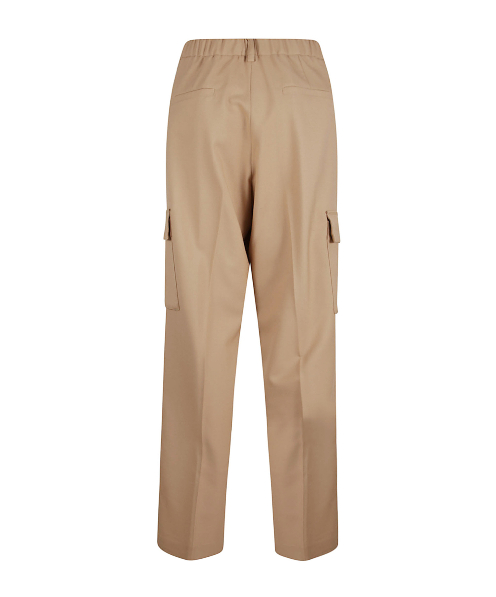Herno Straight-leg Cargo Trousers In Brown