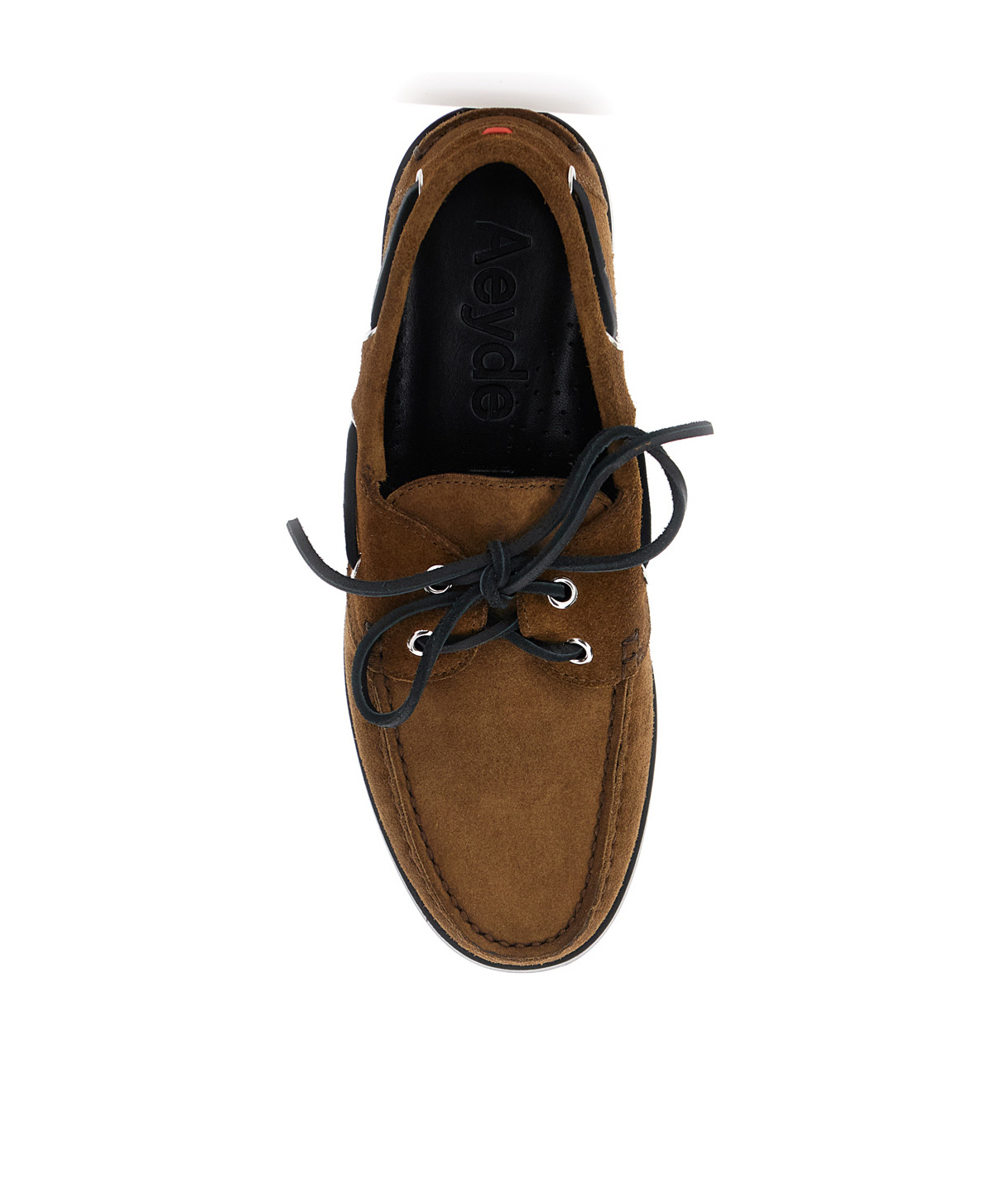 Aeyde Harris Cow Suede Leather Tobacco Loafers Tobacco In Brown