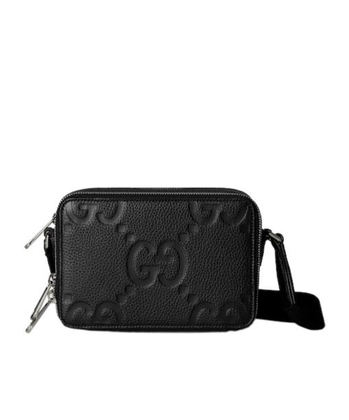 Gucci Double G Super Mini Shoulder Bag In Black