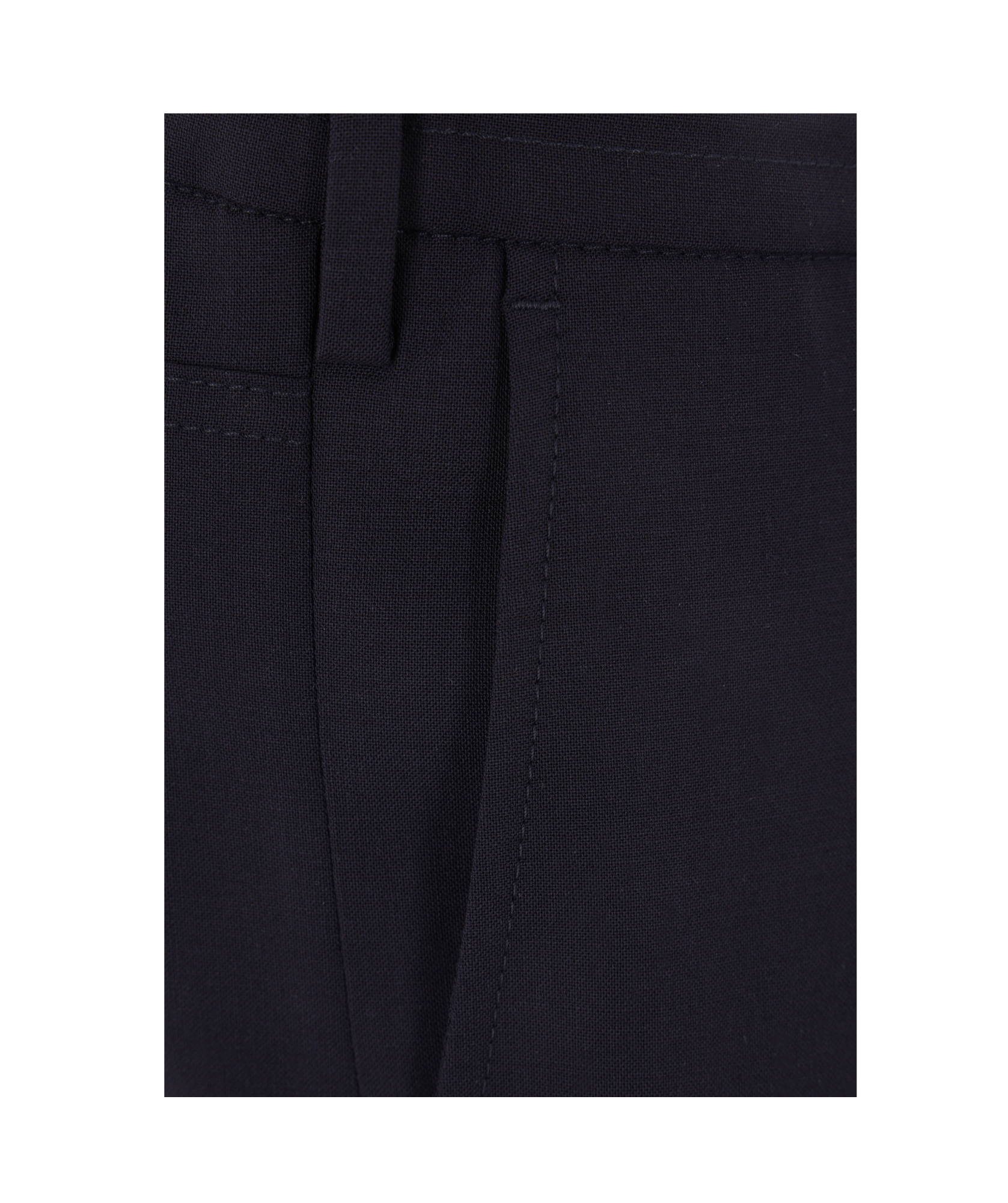 Eleventy Stretch-wool Trousers In Black
