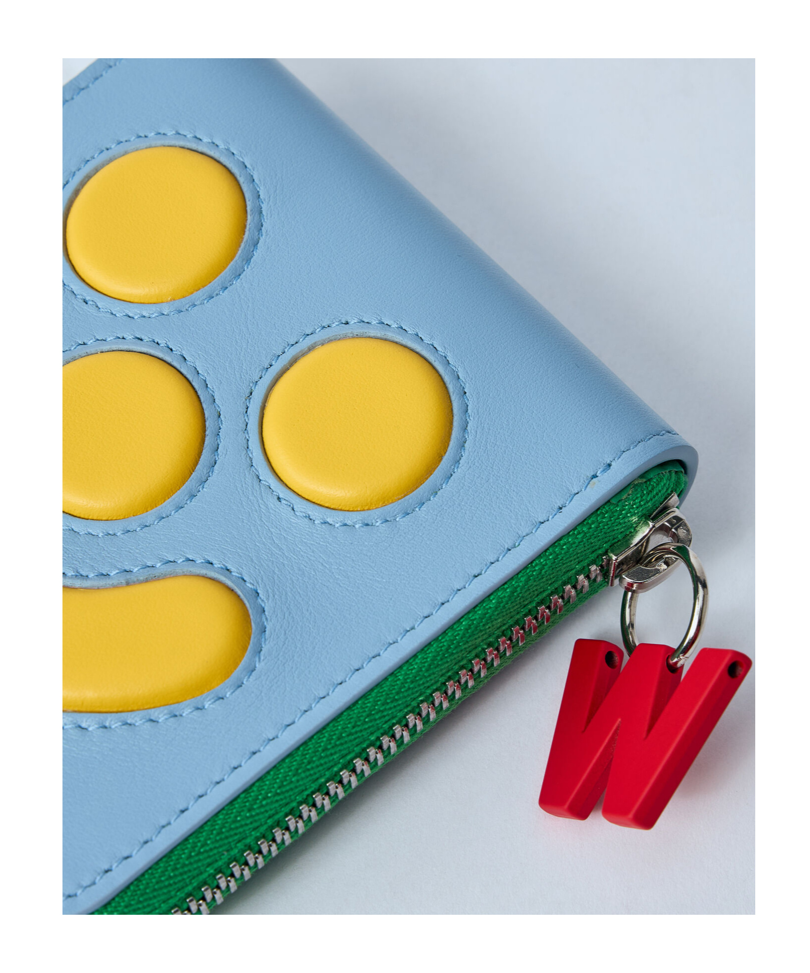 Shop Walter Van Beirendonck Ghost Wallet On Strap In Green