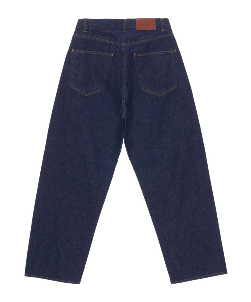 Studio Nicholson Straight-leg Casual Pants In Blue