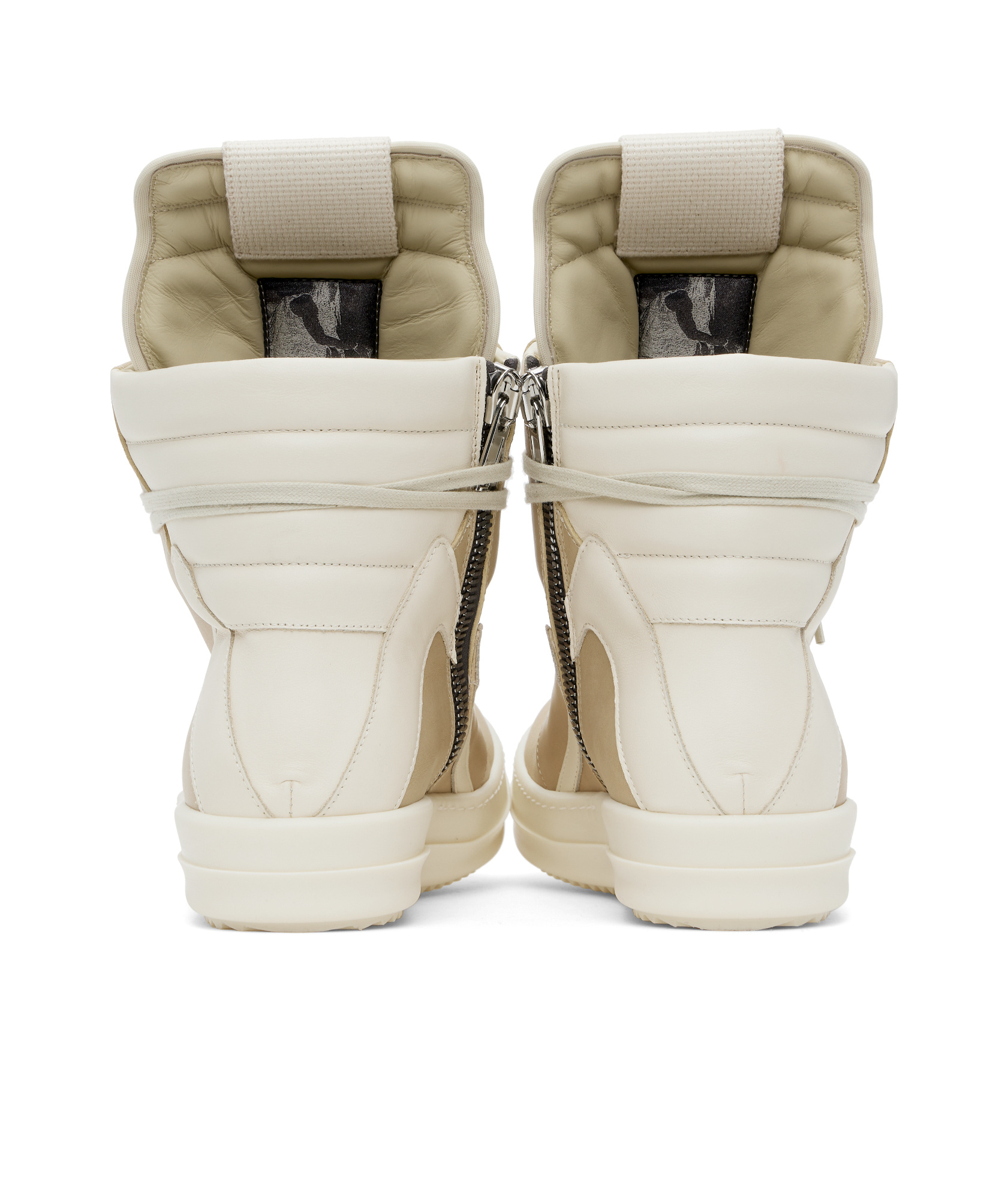 RICK OWENS GEOBASKET SNEAKER BOOTS