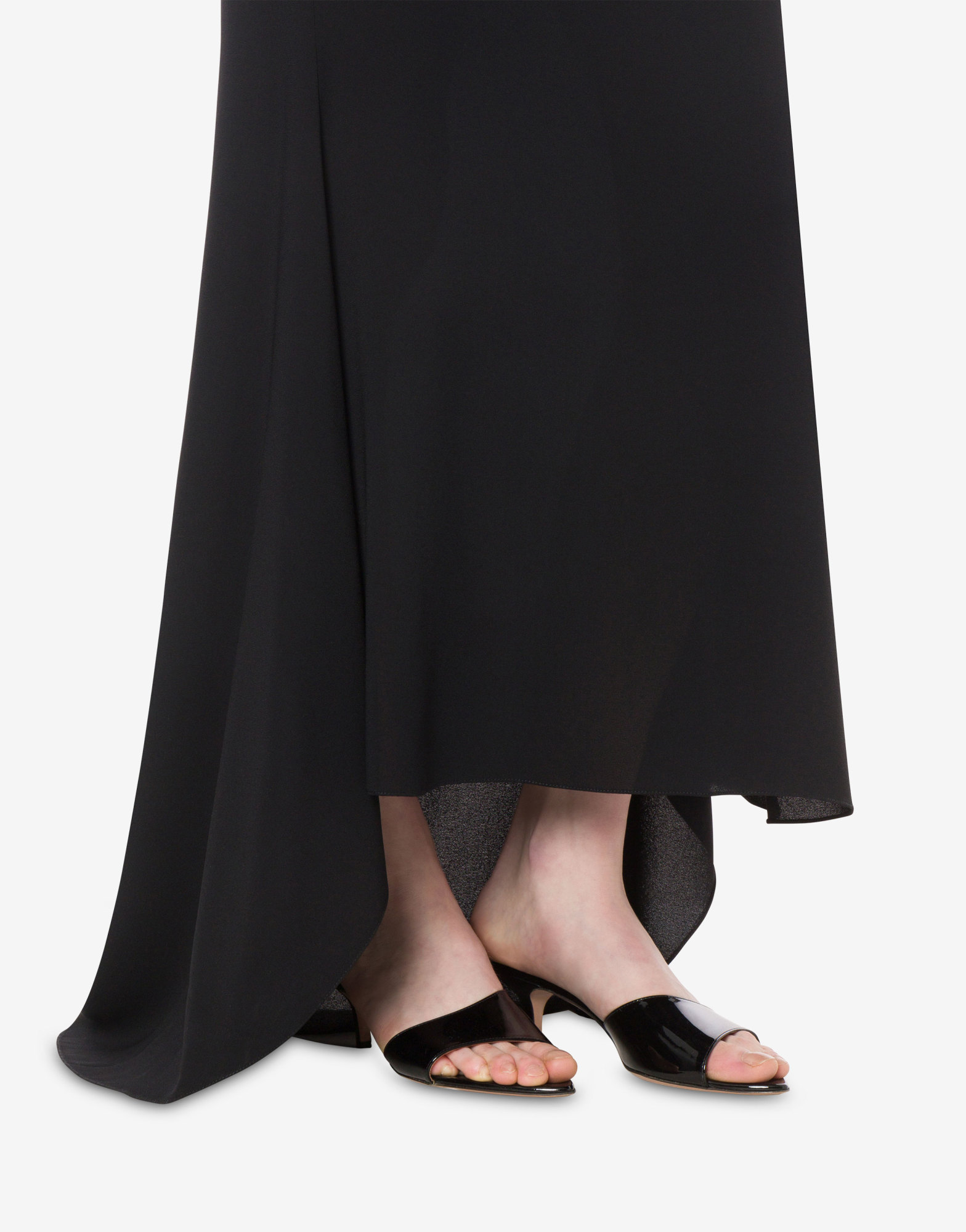 Shop Philosophy Di Lorenzo Serafini Zippered Skirt In Black