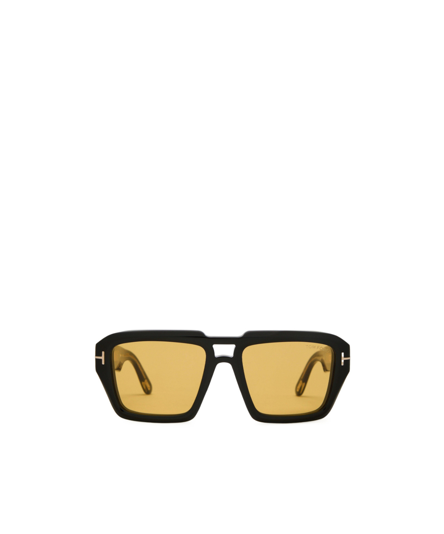 Tom Ford Square-frame Pilot-style Sunglasses In Yellow