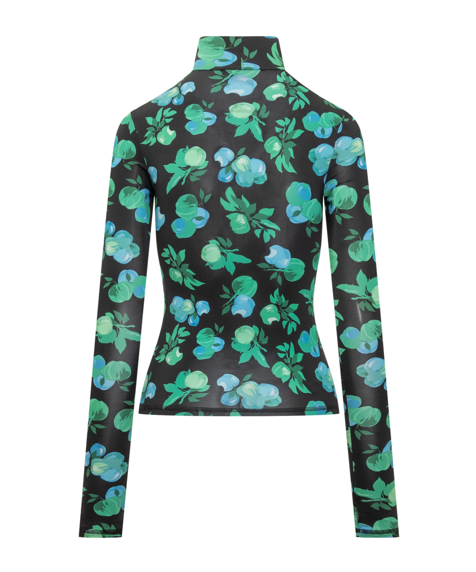 Coperni High Neck Top In Black