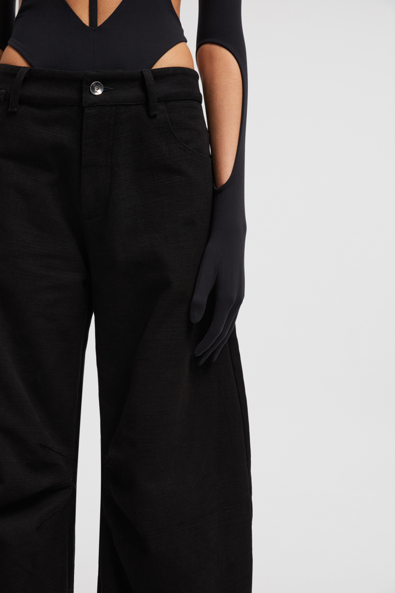 Moncler Genius X Willow Smith Zipped Pants In Black
