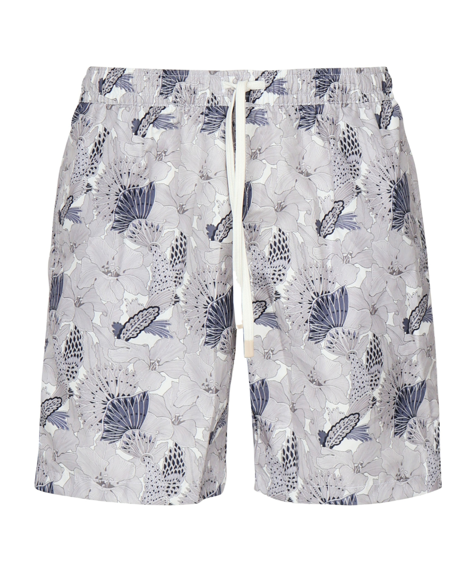 Eleventy Grey Sea Beach Boxer In Gray