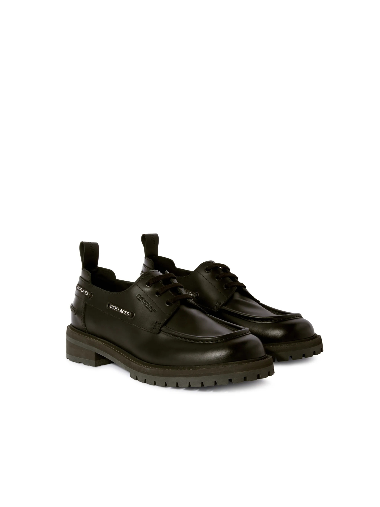 Off-white Black San Diego Loafers In Black