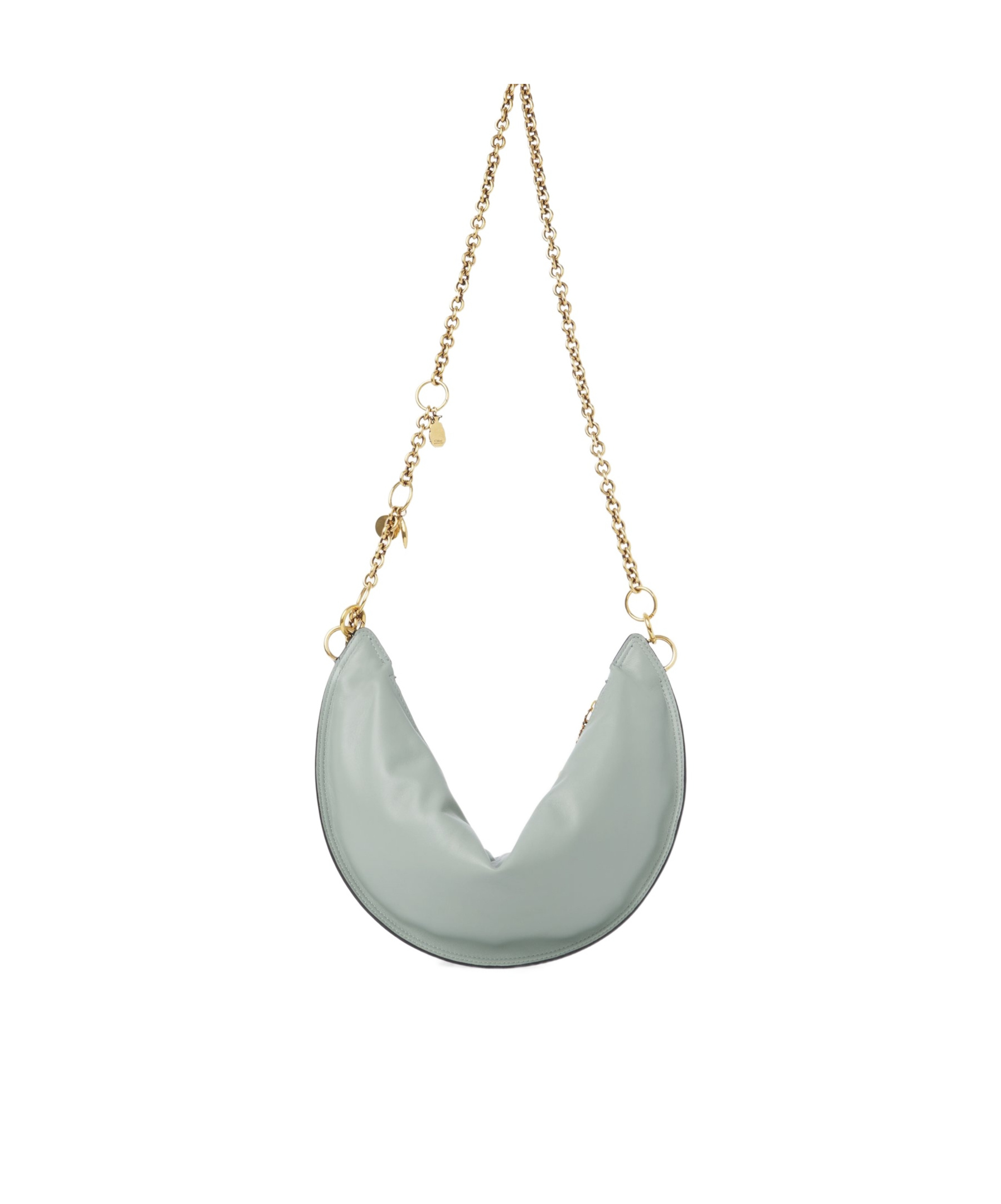 Chloé Sea Green Nappa Leather Chloe Icons Shoulder Bag