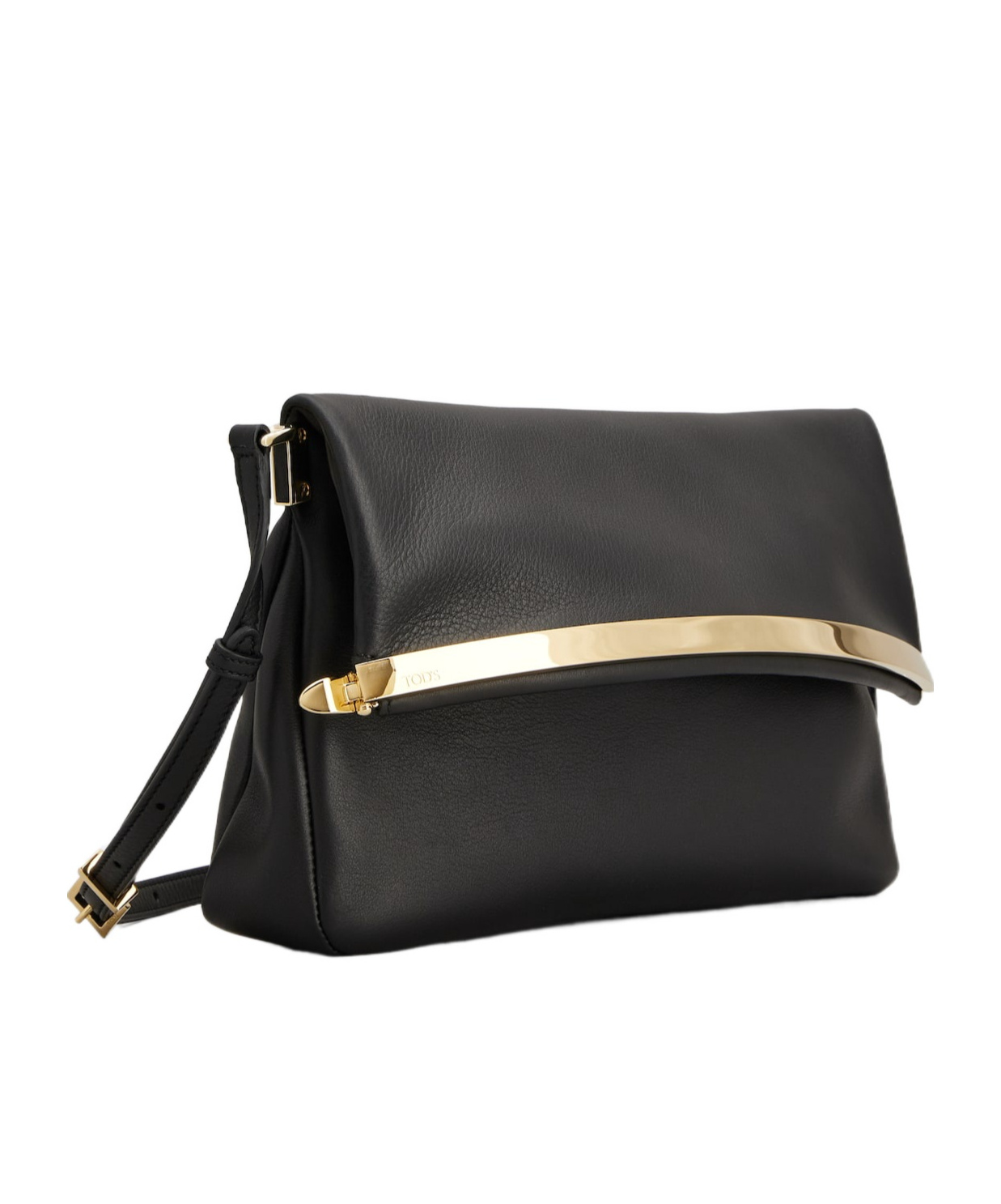 Tod's Flip Shoulder Bag In Black