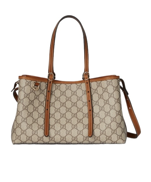 GUCCI GG EMBLEM SMALL TOTE BAG