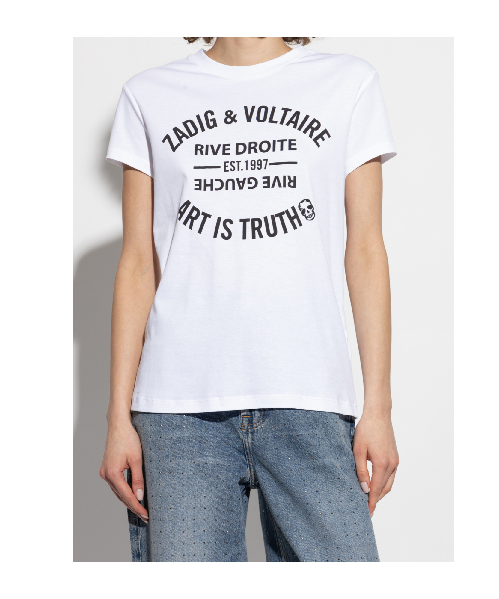 Zadig & Voltaire Short-sleeved T-shirt In White