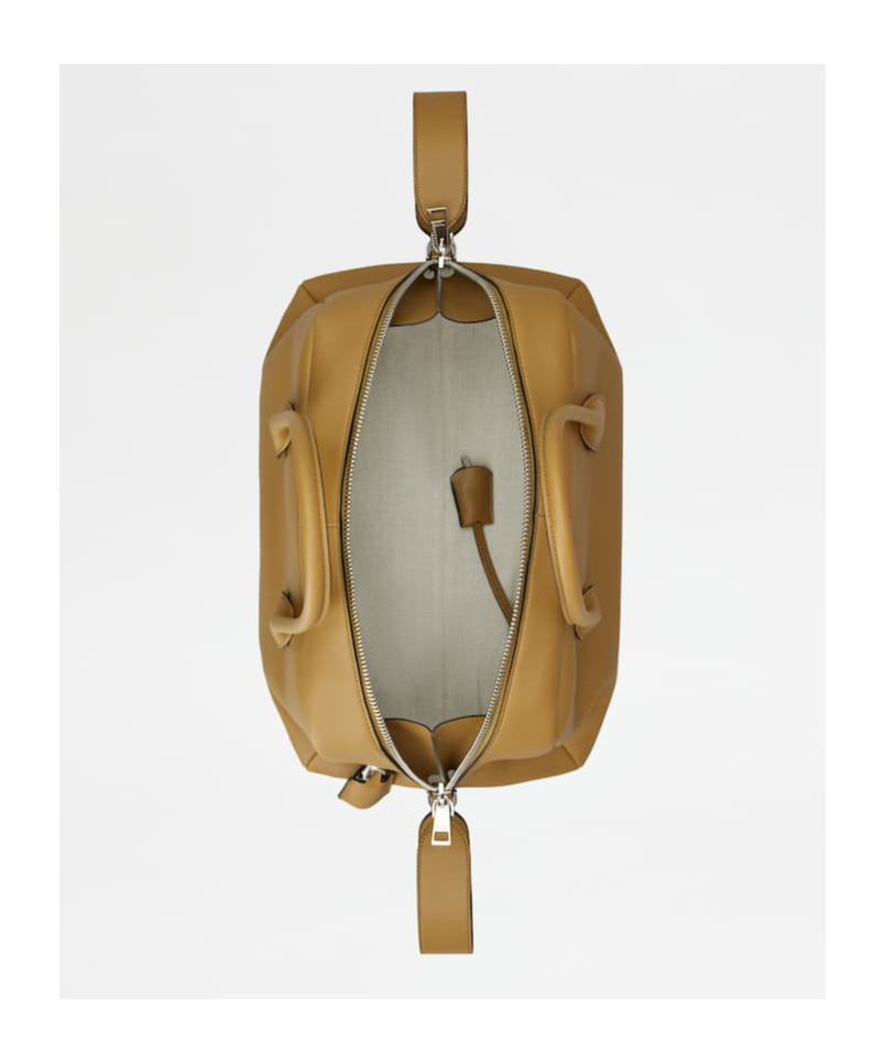 Shop Tod's Leather Tote Bag In Brown