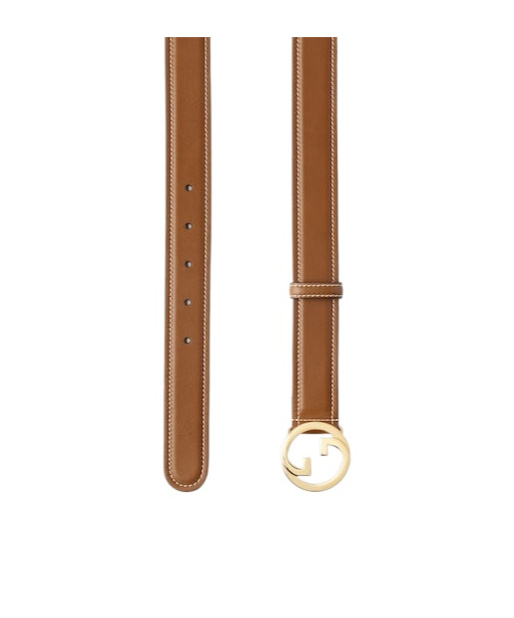 Gucci Blondie Series Belts In Brown